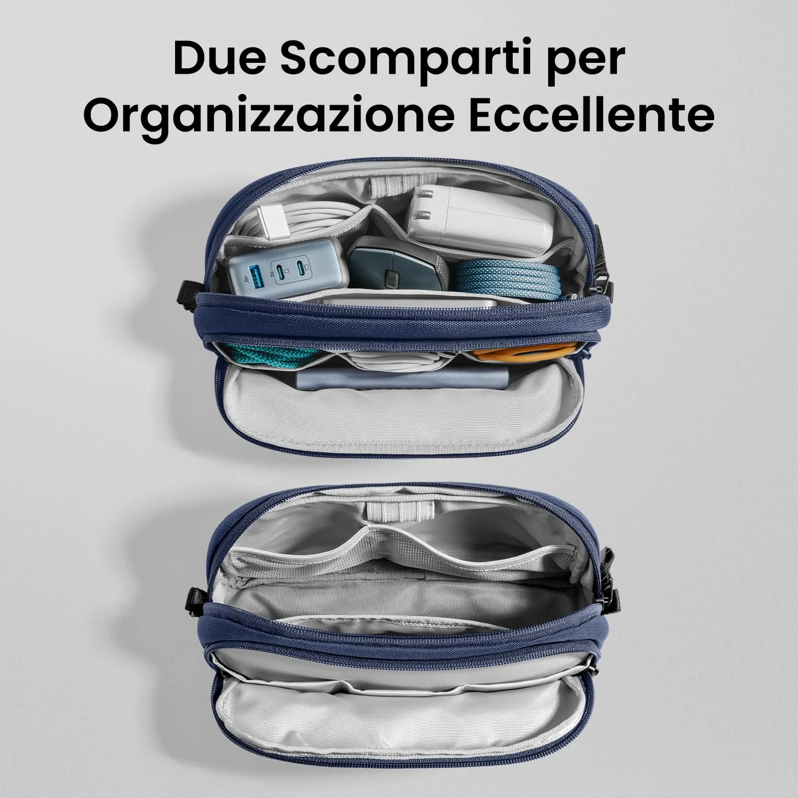 tomtoc Borsa Organizer per Elettronica e Accessori da Viaggio Light-T12 - immagine 2
