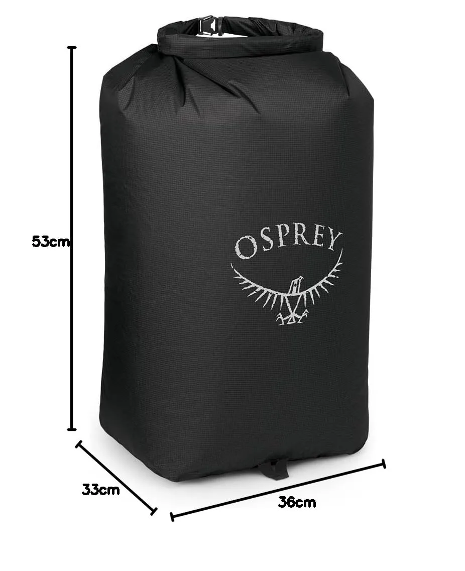 Osprey Ultralight Sacca Impermeabile, 35L, Black - immagine 7