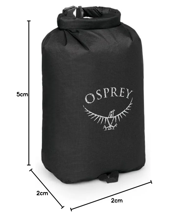 Osprey Ultralight Sacca Impermeabile, 6L, Black - immagine 7