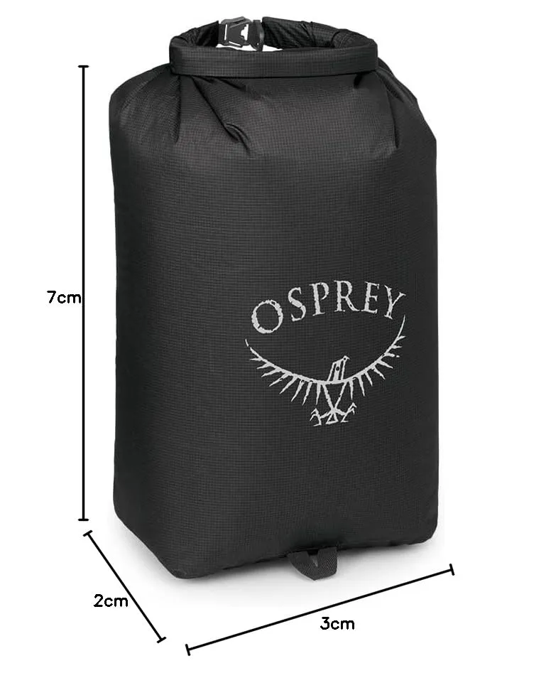 Osprey Ultralight Sacca impermeabile, 20L, Black - immagine 7