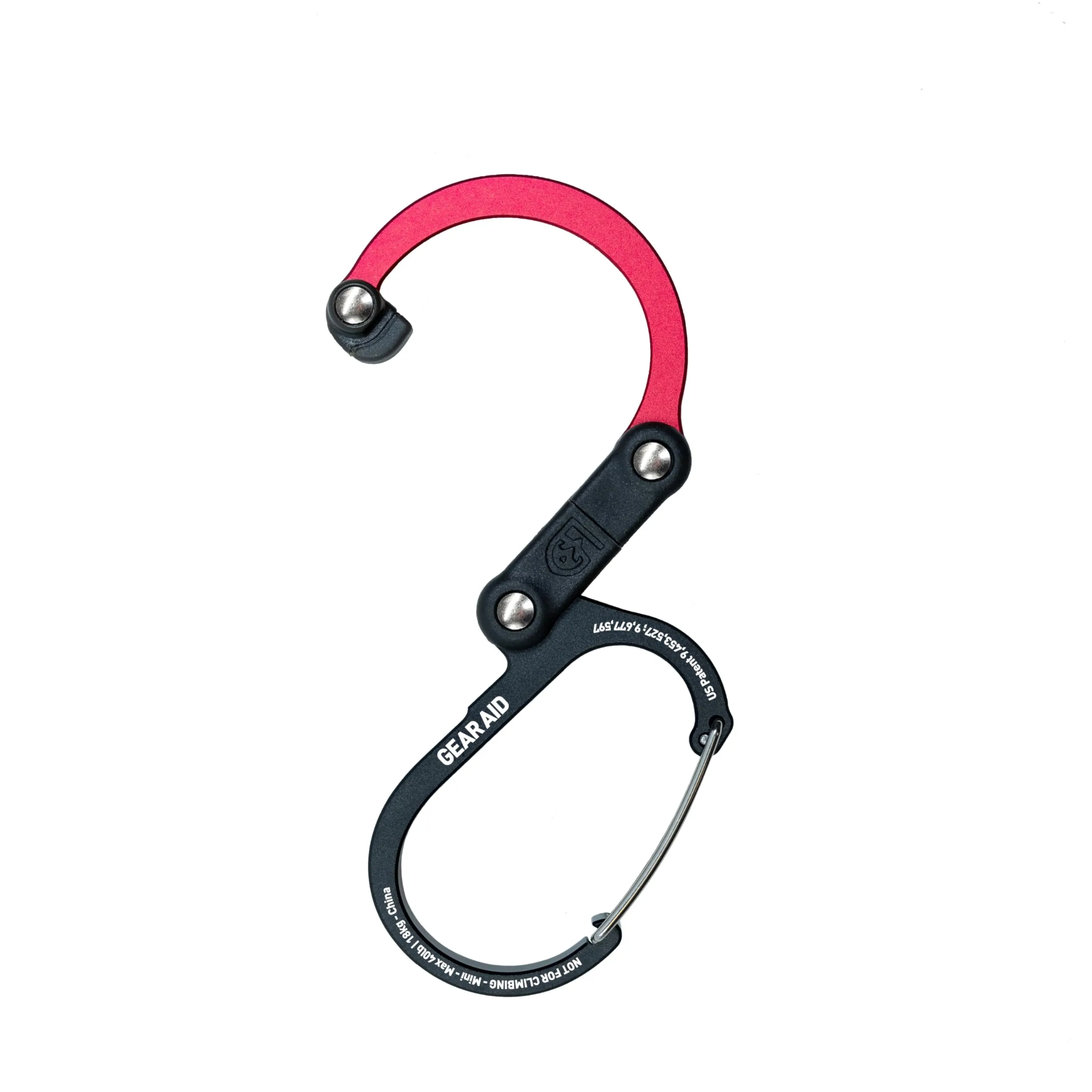 Gear Aid Heroclip Mini, Nero e Rosso - immagine 2
