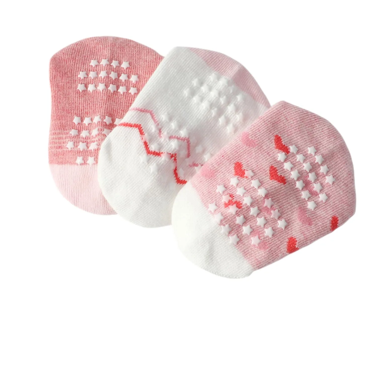 HaimoBurg Calze Antiscivolo in Cotone Traspirante per Bambini, 12 Paia - immagine 6