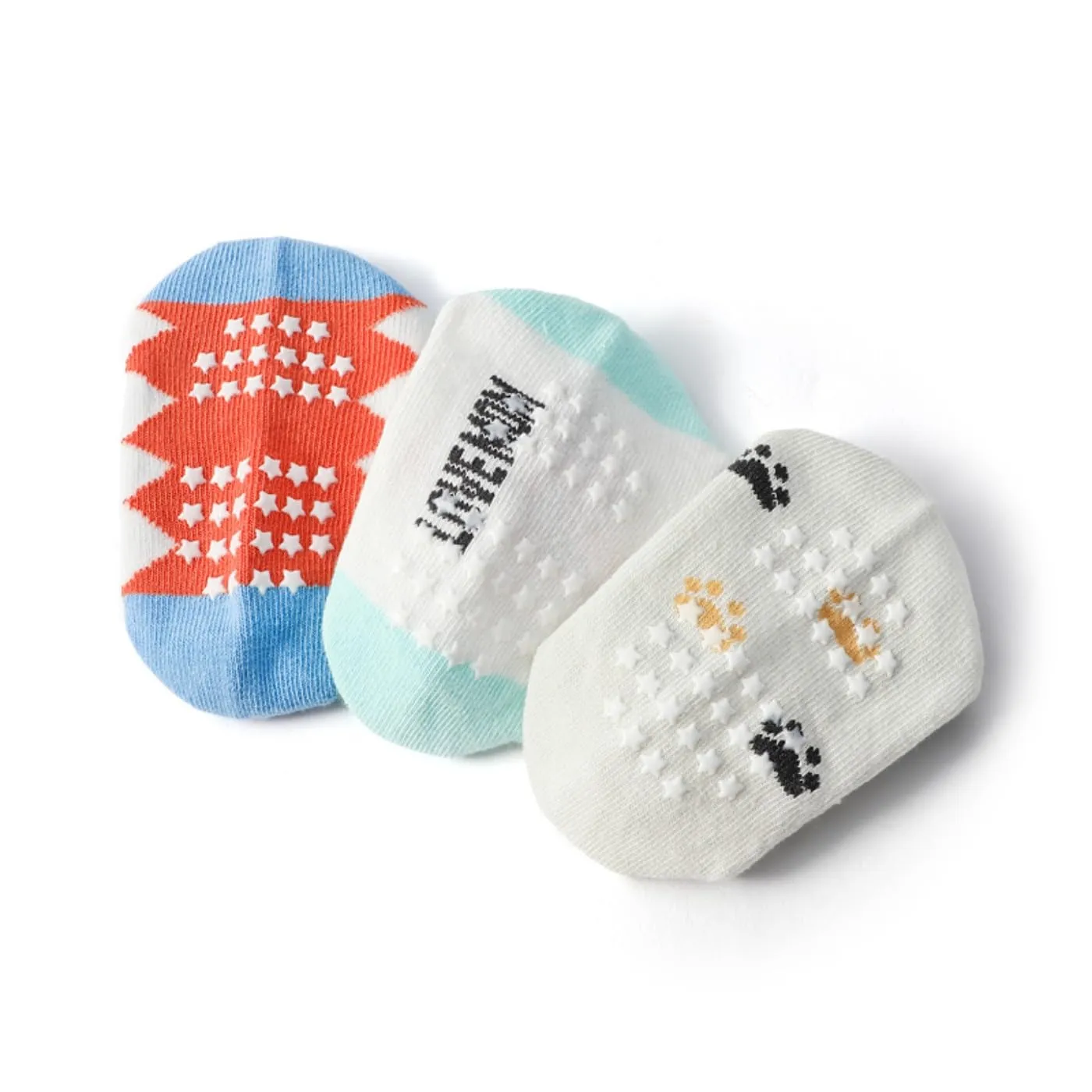 HaimoBurg Calze Antiscivolo in Cotone per Bambini, 12 Paia, 1-5 Anni - immagine 3