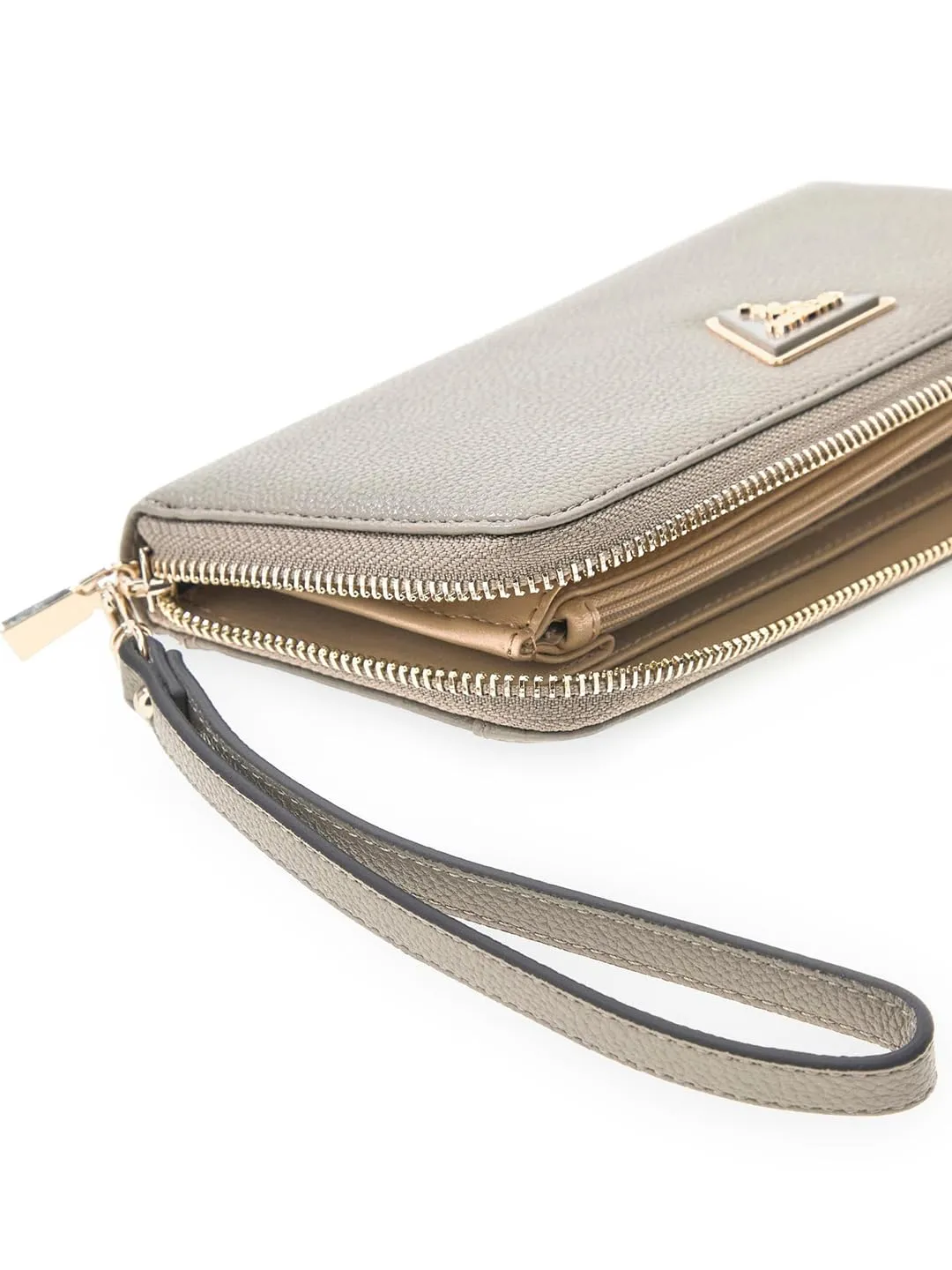 Guess Laurel II Large Zip Around SLG Wallet - Dark Taupe - immagine 5