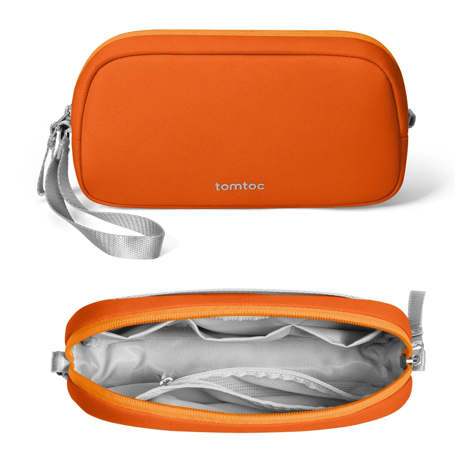 tomtoc Borsa Organizer Accessori Viaggio Light-T12, Arancione - immagine 1