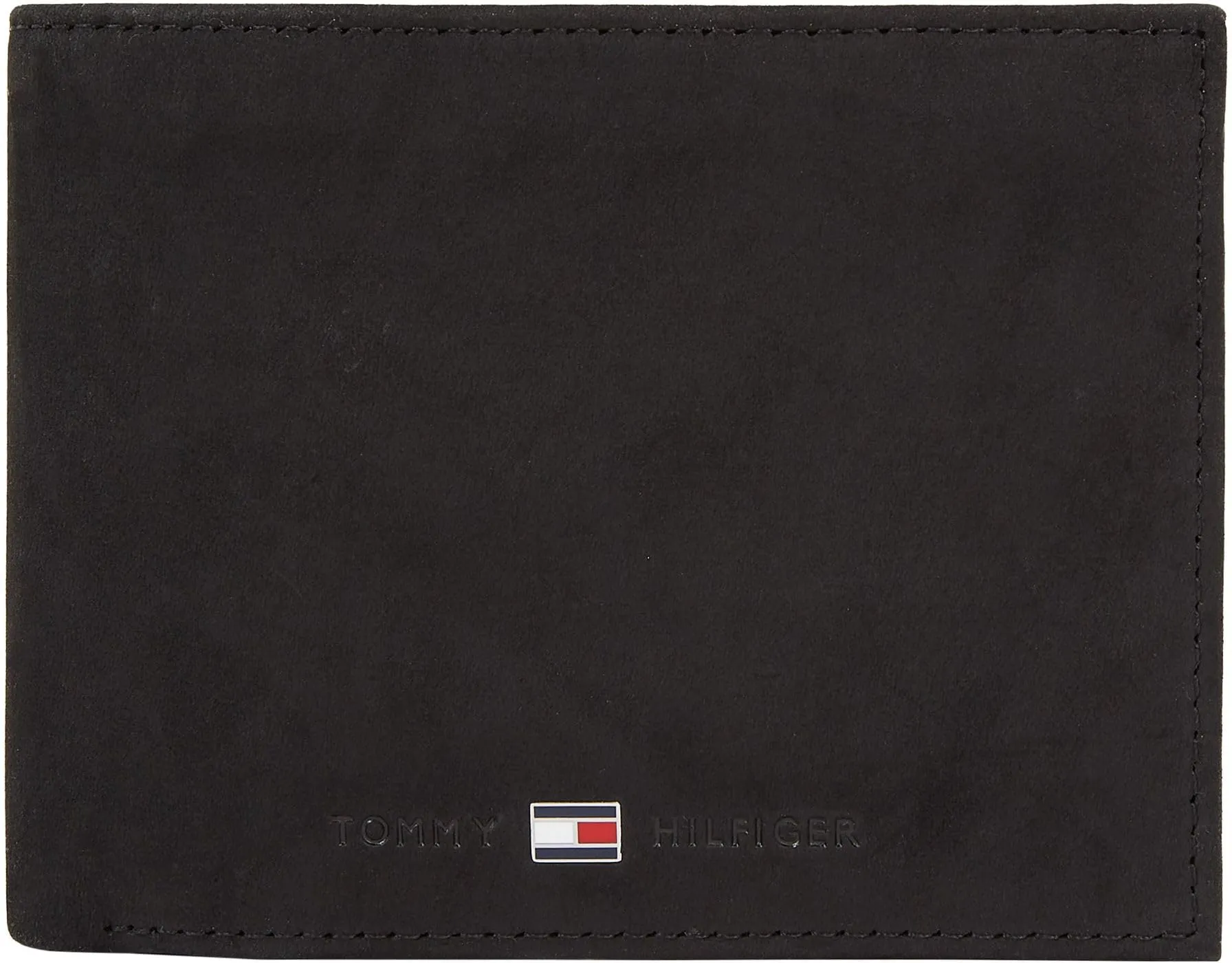 Tommy Hilfiger Portafoglio Uomo Johnson, Nero - immagine 1