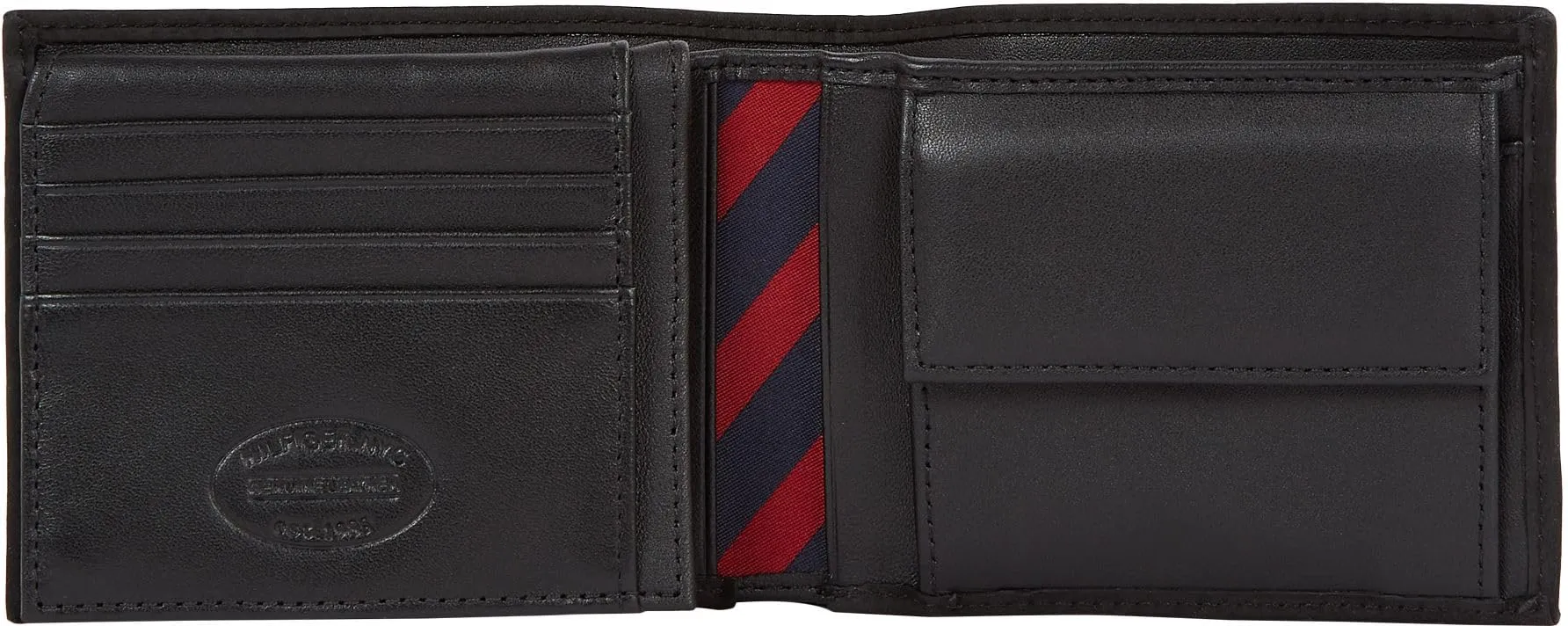 Tommy Hilfiger Portafoglio Uomo Johnson, Nero - immagine 3