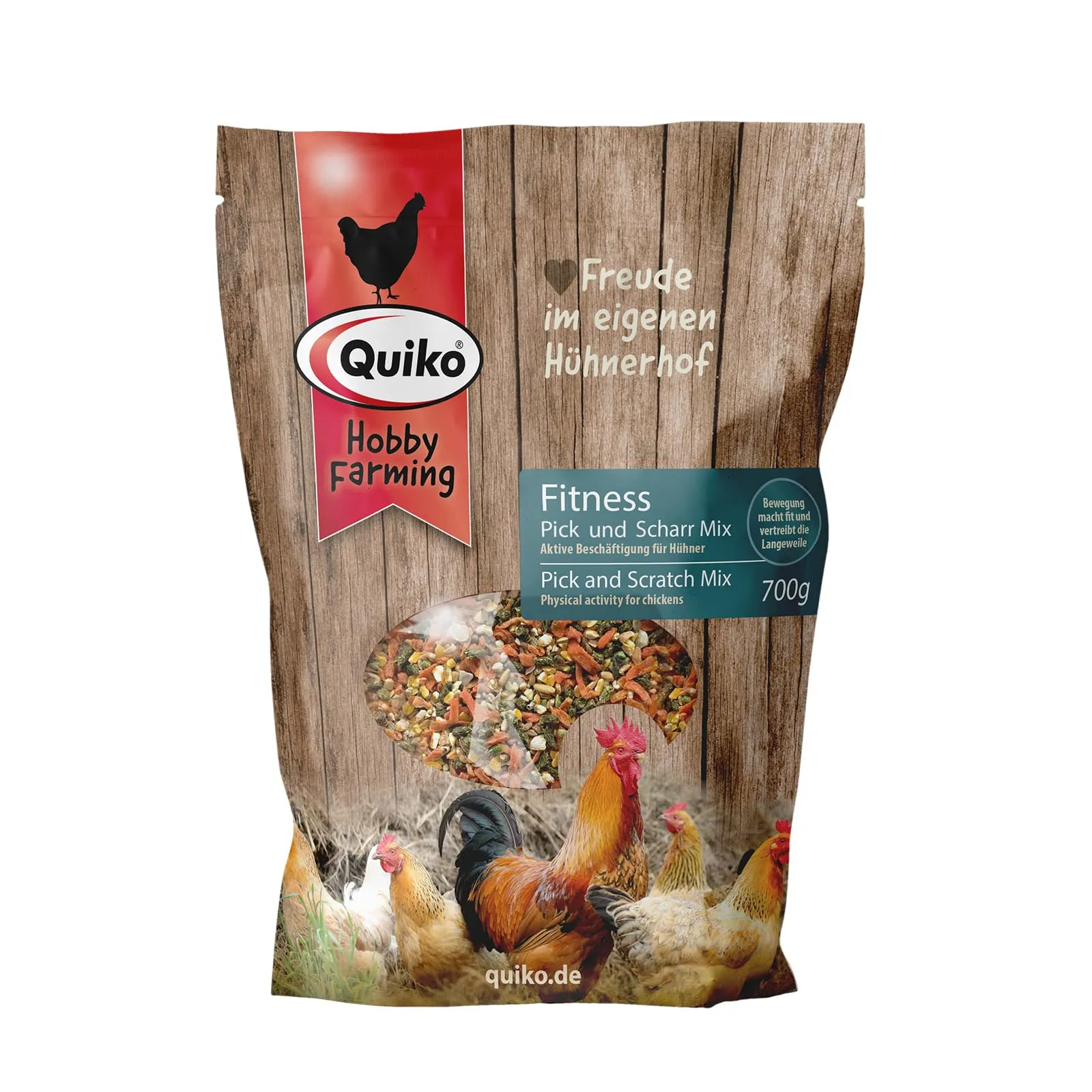 Quiko Hobby Farming Miscela Pick & Scharr 700g - immagine 1
