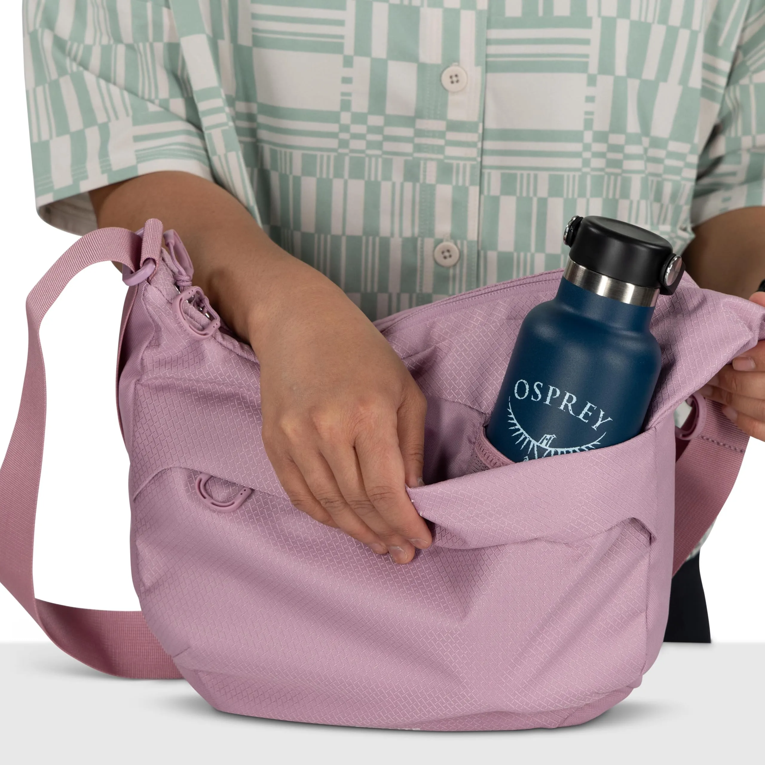 Osprey Daylite Borsa a tracolla, 6L, Iris Pink - immagine 3