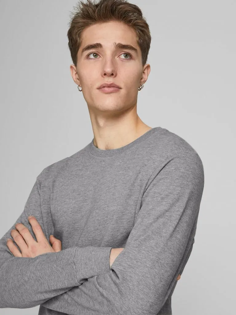Jack & Jones Jjeholmen Noos 12136886 Felpa da uomo con girocollo, XS - immagine 4