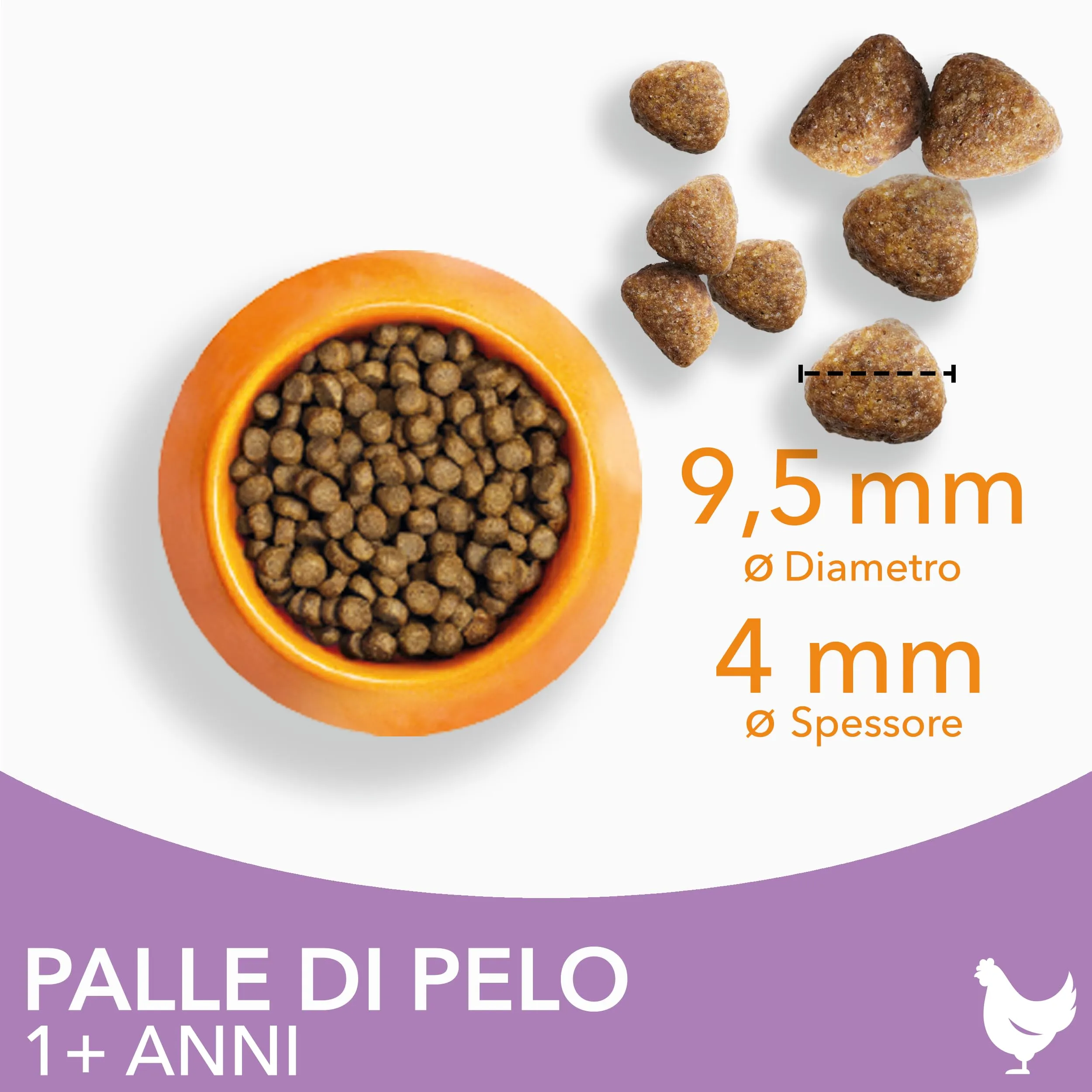 IAMS Anti-Hairball Cibo secco per gatti, 10 kg - immagine 2