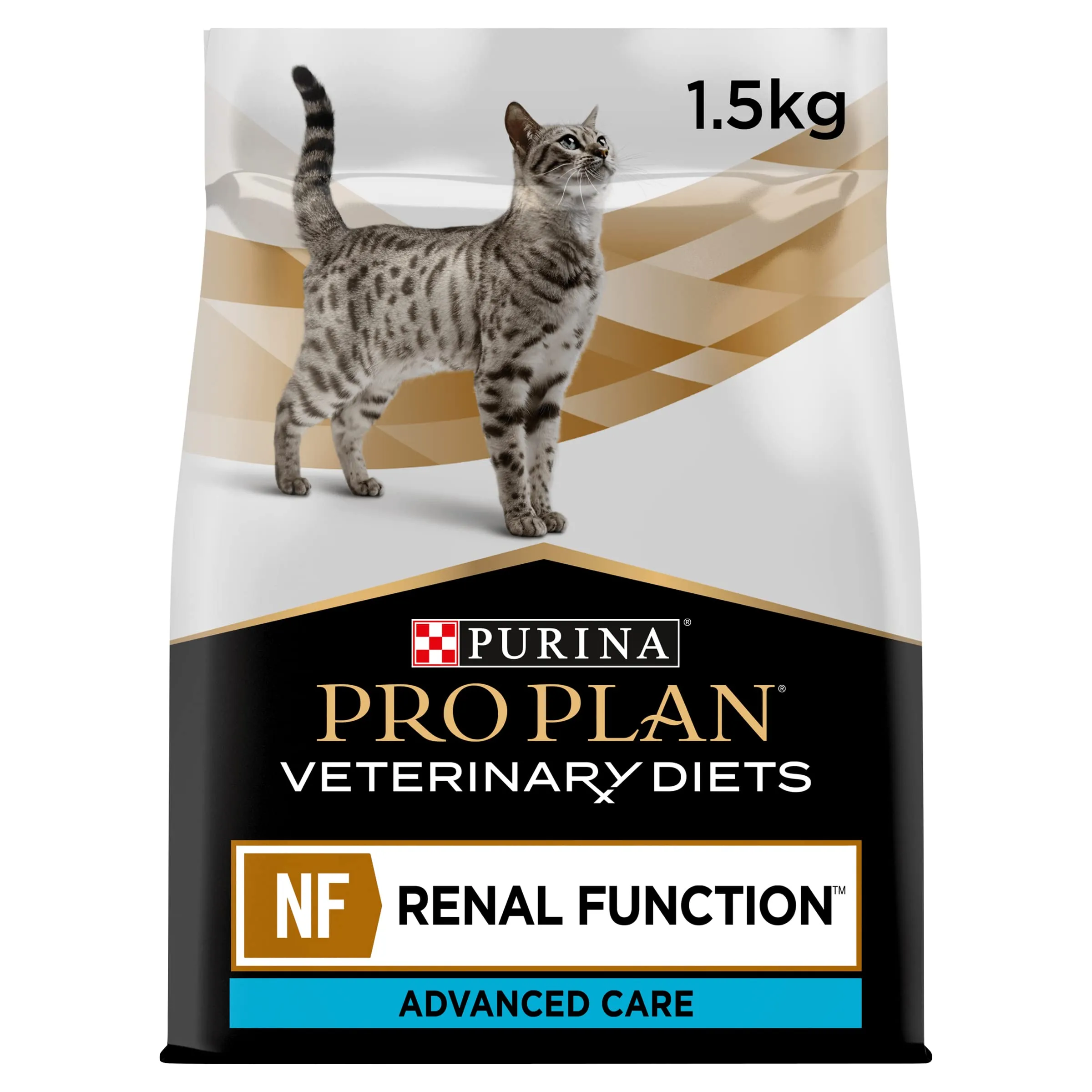 Pro Plan Veterinary Diets NF Renal Function Advanced Care Crocchette per Gatti, 1,5 kg - immagine 1