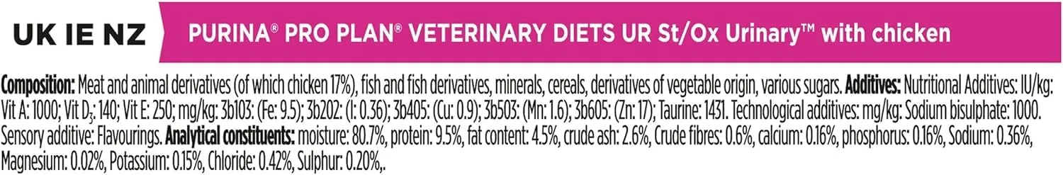 Pro Plan Veterinary Diets Gatto Urinary Pollo 850g - immagine 4