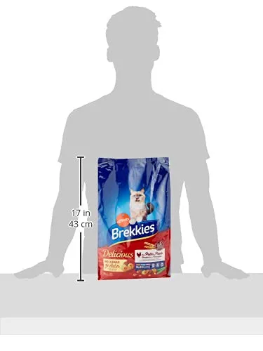 Brekkies Cibo per Gatti con Pollame e Verdure, 3 kg - immagine 8