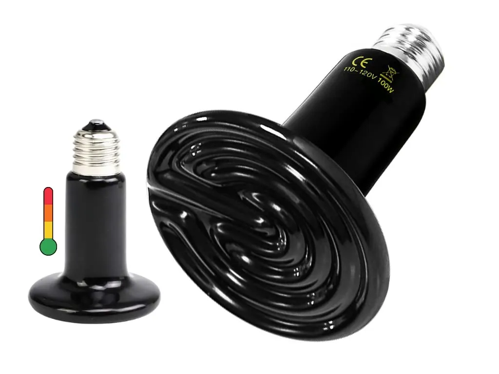 ReptilHábitat Lampada Riscaldante a Infrarossi per Rettili e Pulcini, 50W - immagine 8