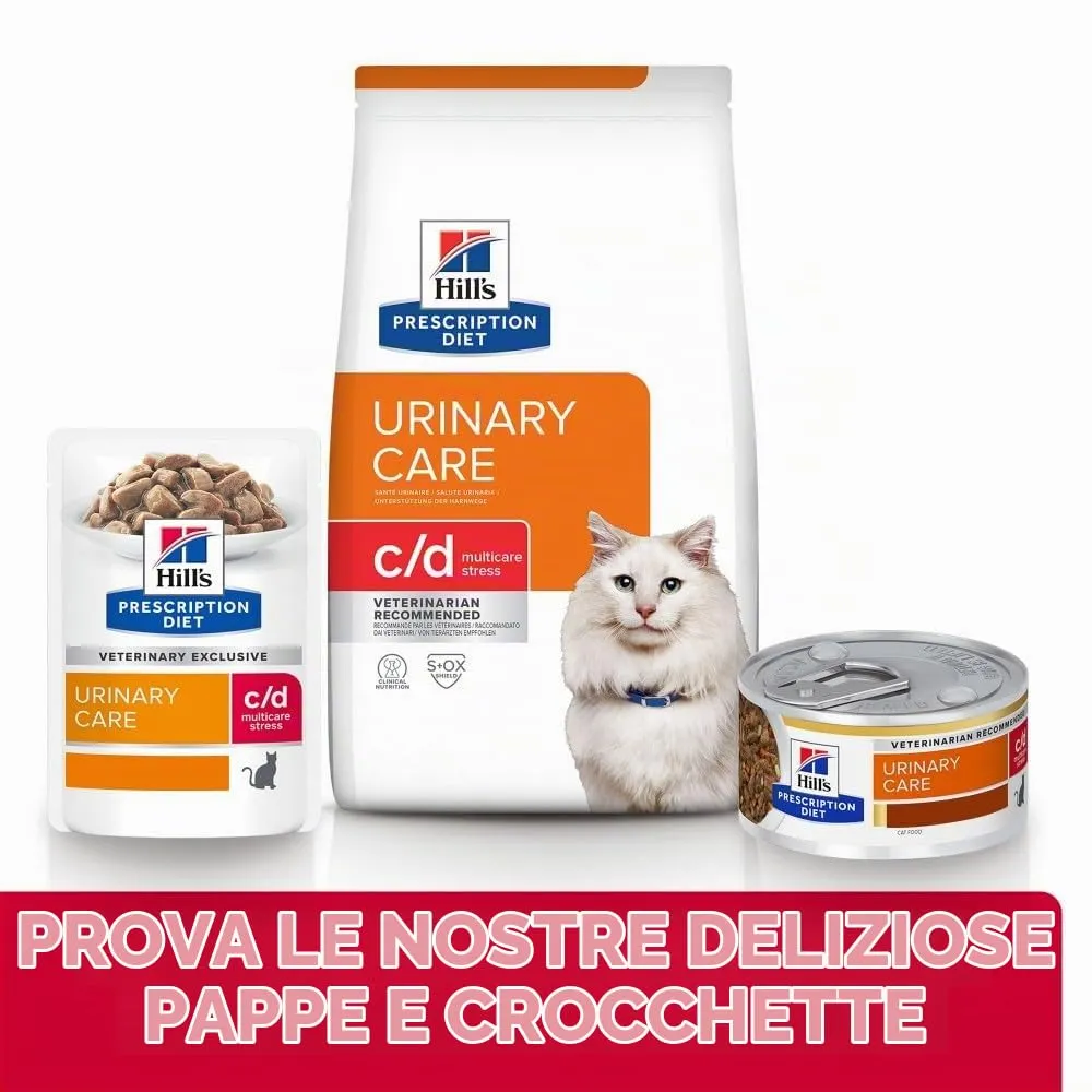 HILL'S HPD Feline C/D Urinary Stress 3KG - immagine 3
