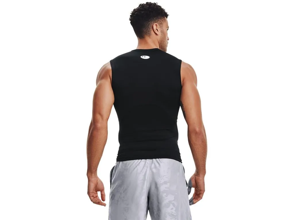Under Armour Baselayer HG Comp Canotta Bianca Uomo - immagine 2
