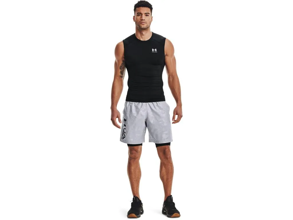 Under Armour Baselayer HG Comp Canotta Bianca Uomo - immagine 3