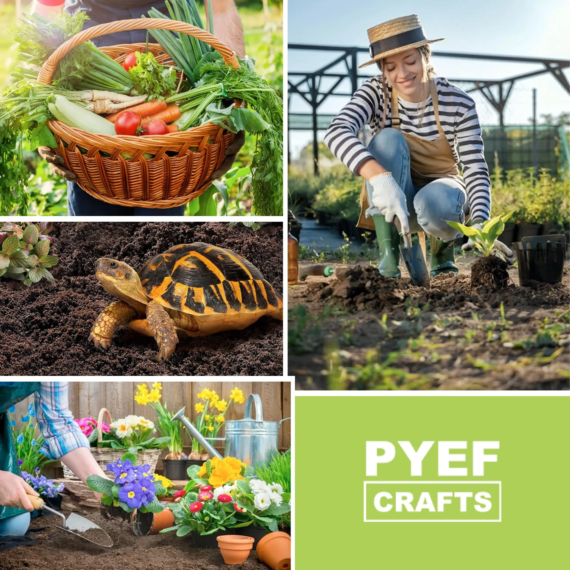 PYEF CRAFTS Fibra di Cocco per Piante e Rettili (5L) - immagine 6