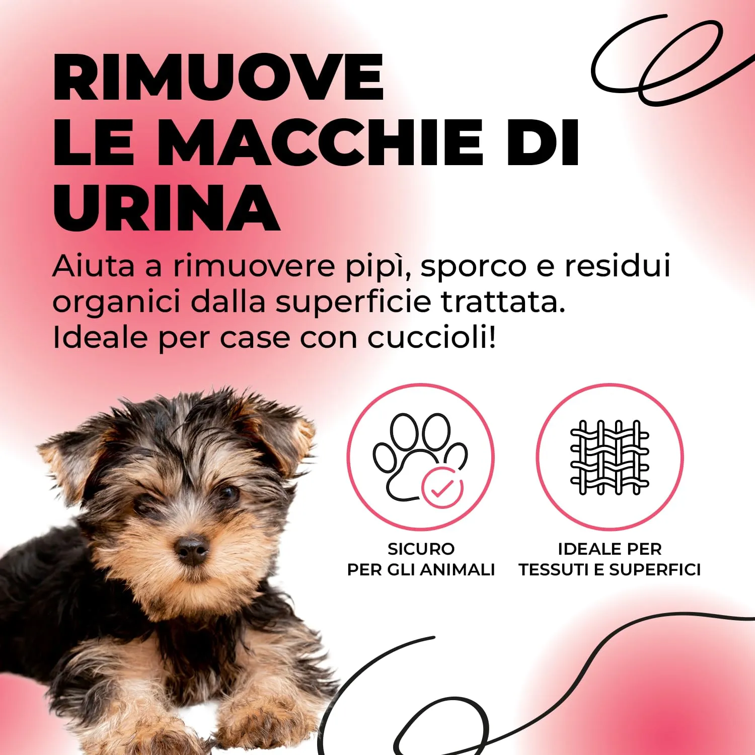ERRECHOME Oopsy Detergente Urina Cane e Gatto per Tessuti e Superfici 1L - immagine 3