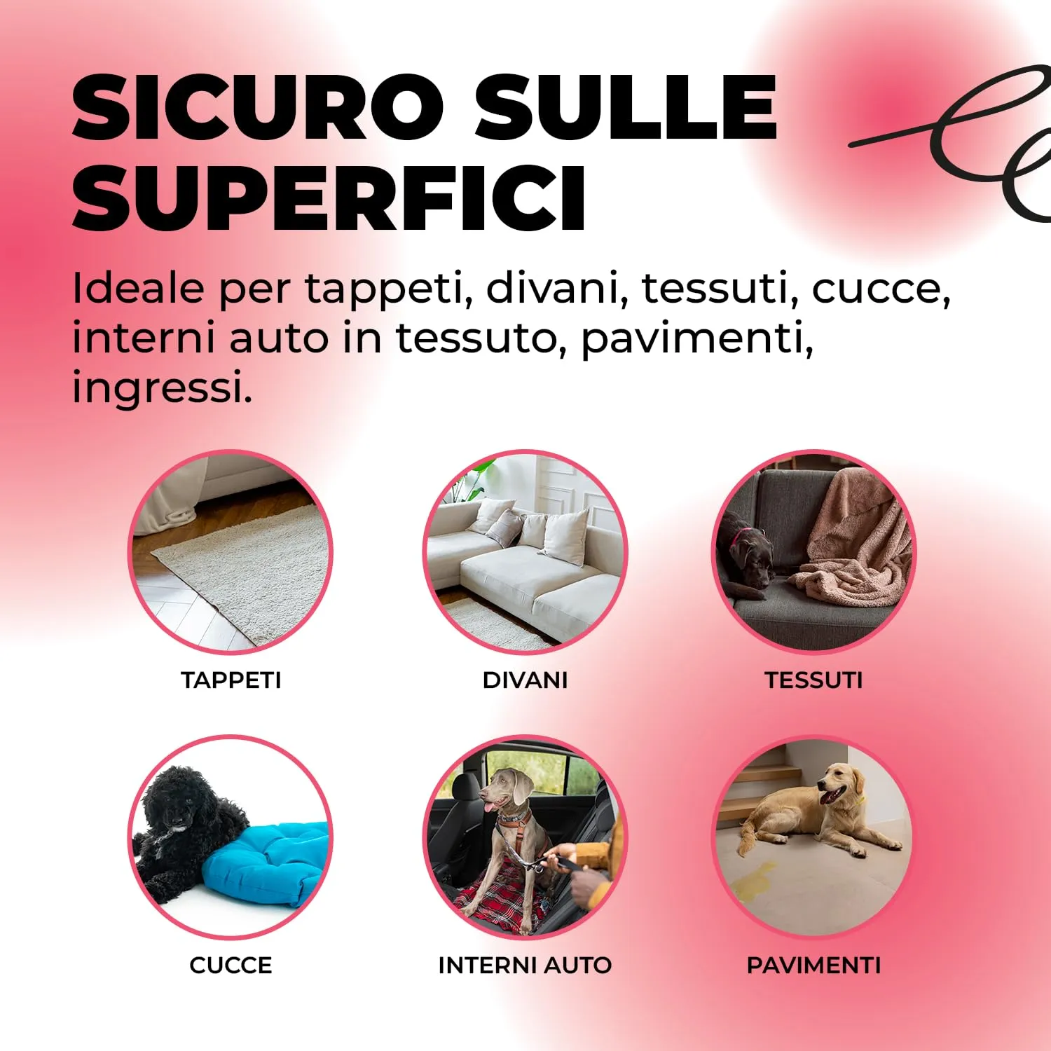 ERRECHOME Oopsy Detergente Urina Cane e Gatto per Tessuti e Superfici 1L - immagine 5