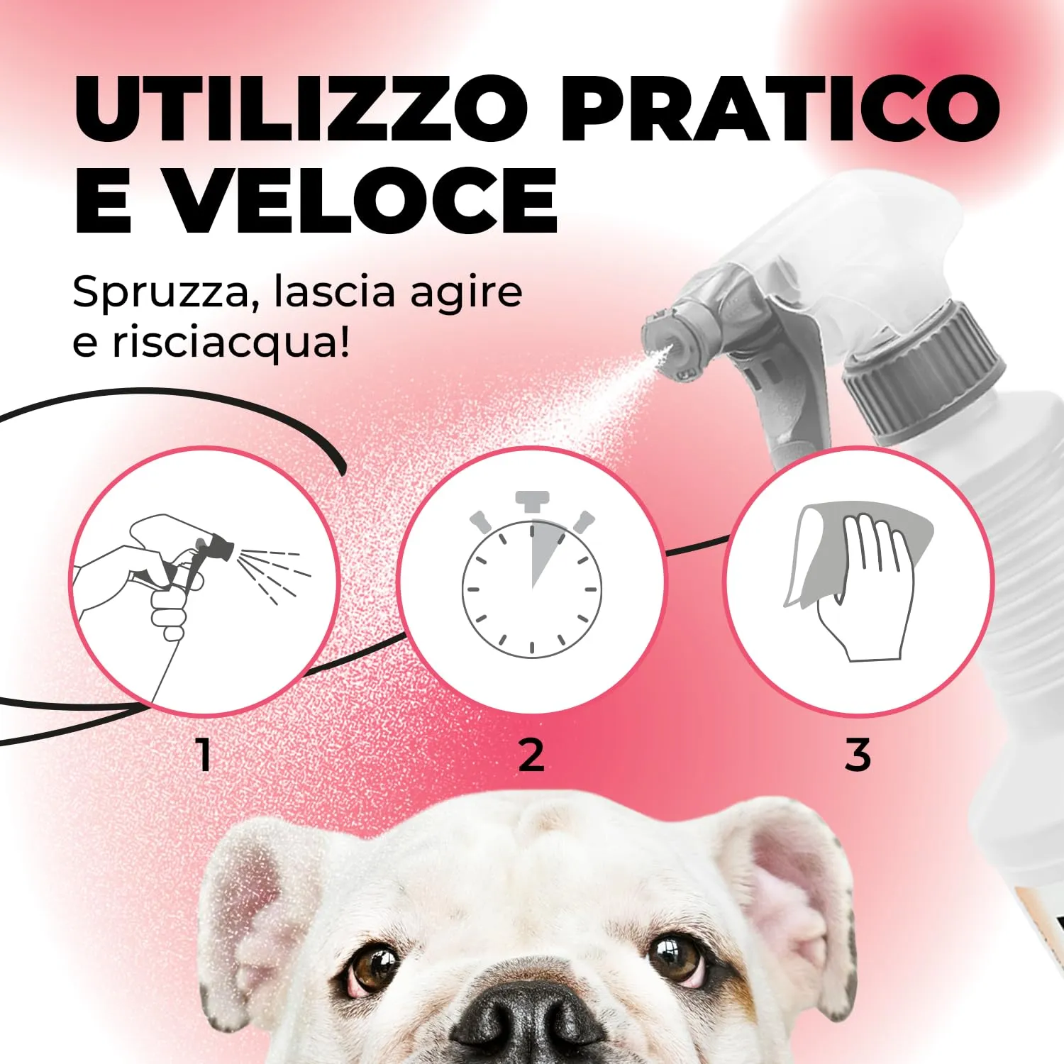 ERRECHOME Oopsy Detergente Urina Cane e Gatto per Tessuti e Superfici 1L - immagine 6