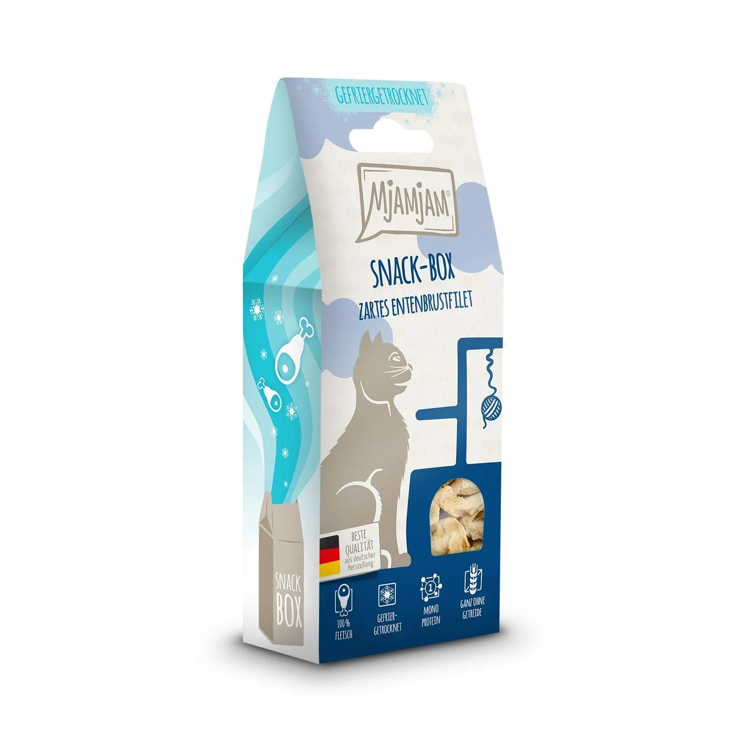 MjAMjAM Snack Premium per Gatti Filetto di Petto d'Anatra 40 g - immagine 1