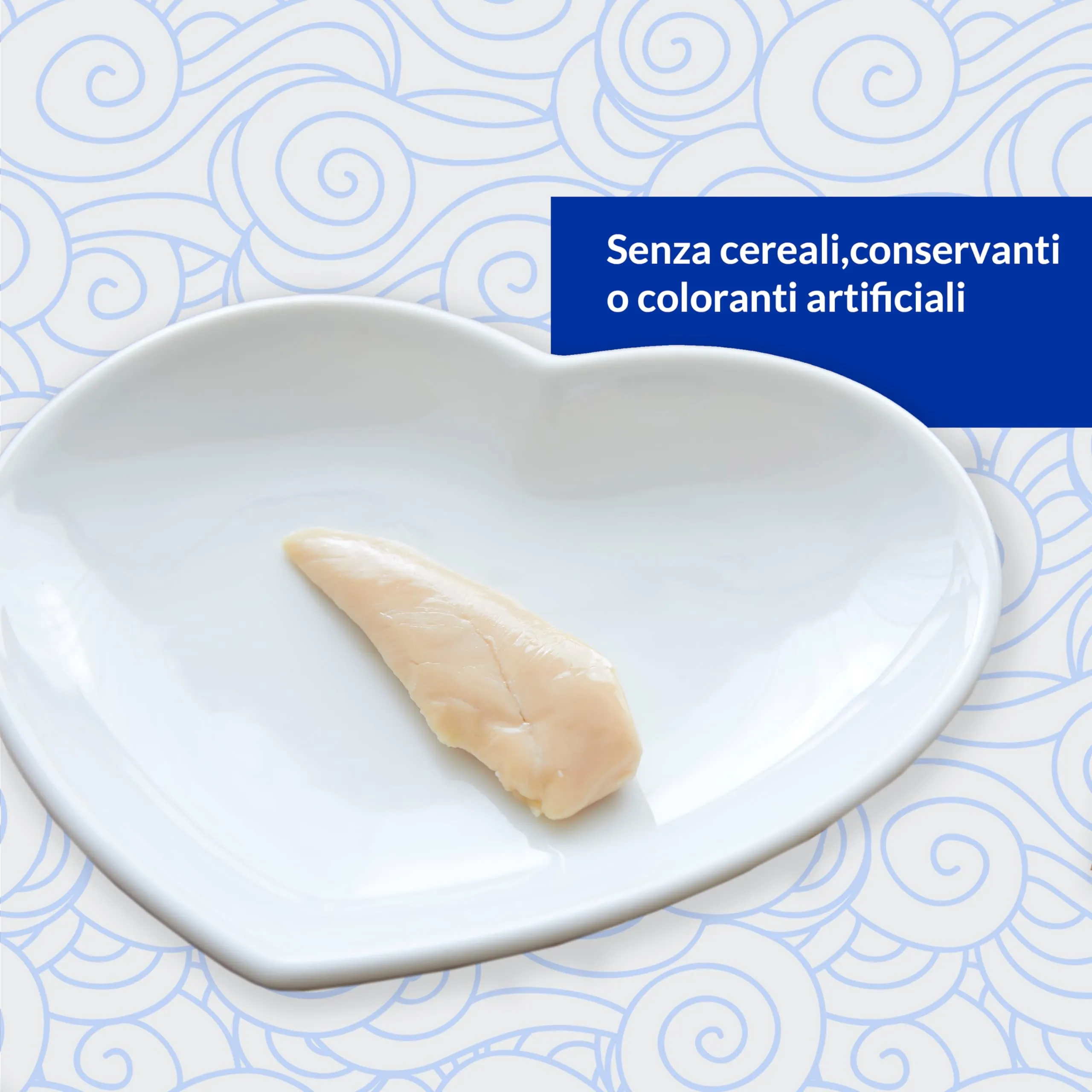 INABA Filetti di Pollo Grigliato in Brodo al Gusto di Capesante per Gatti, Grain-Free, 1 x 15g - immagine 3