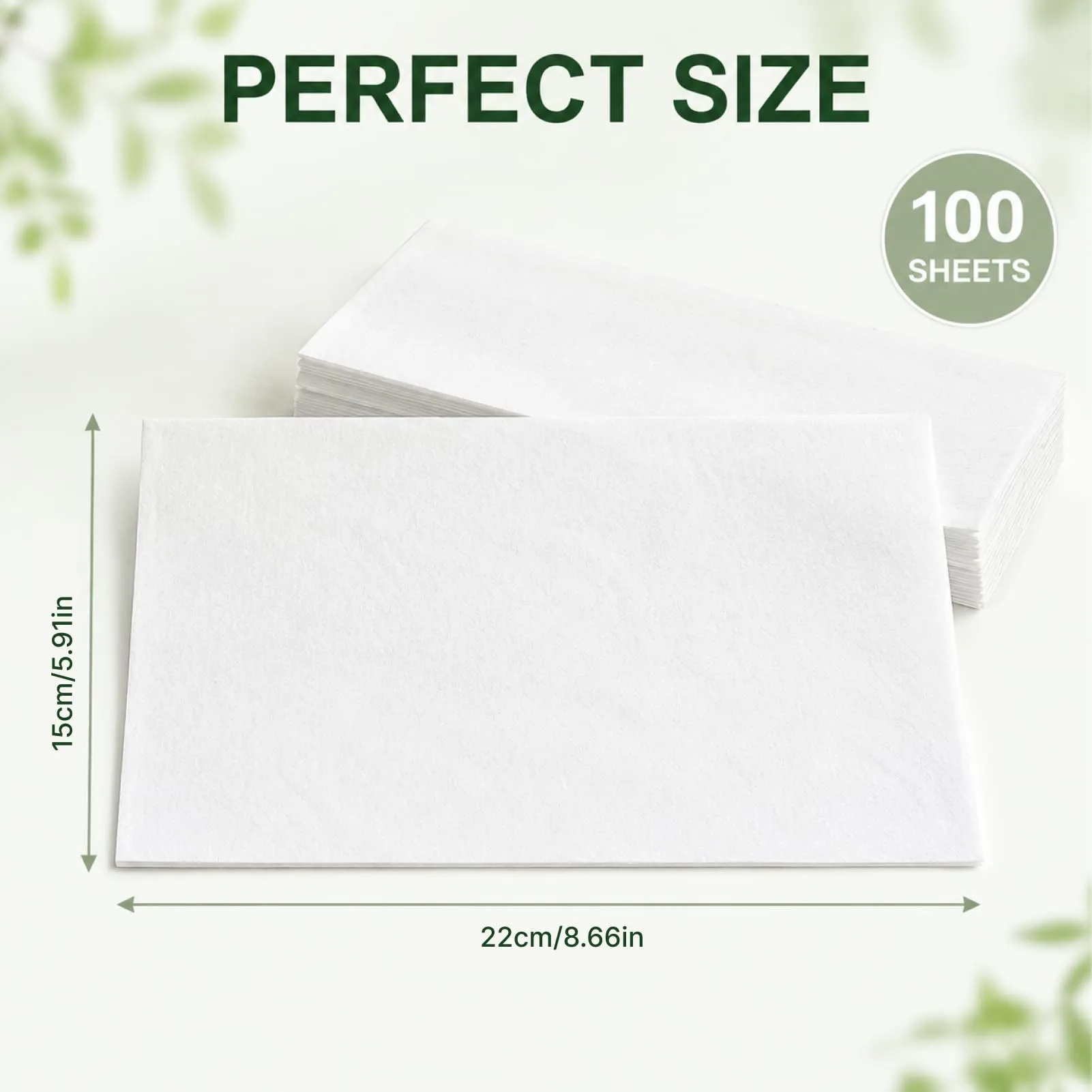 Layposy Carta per Gabbie Uccelli, 100 Fogli, 22x15cm - immagine 2