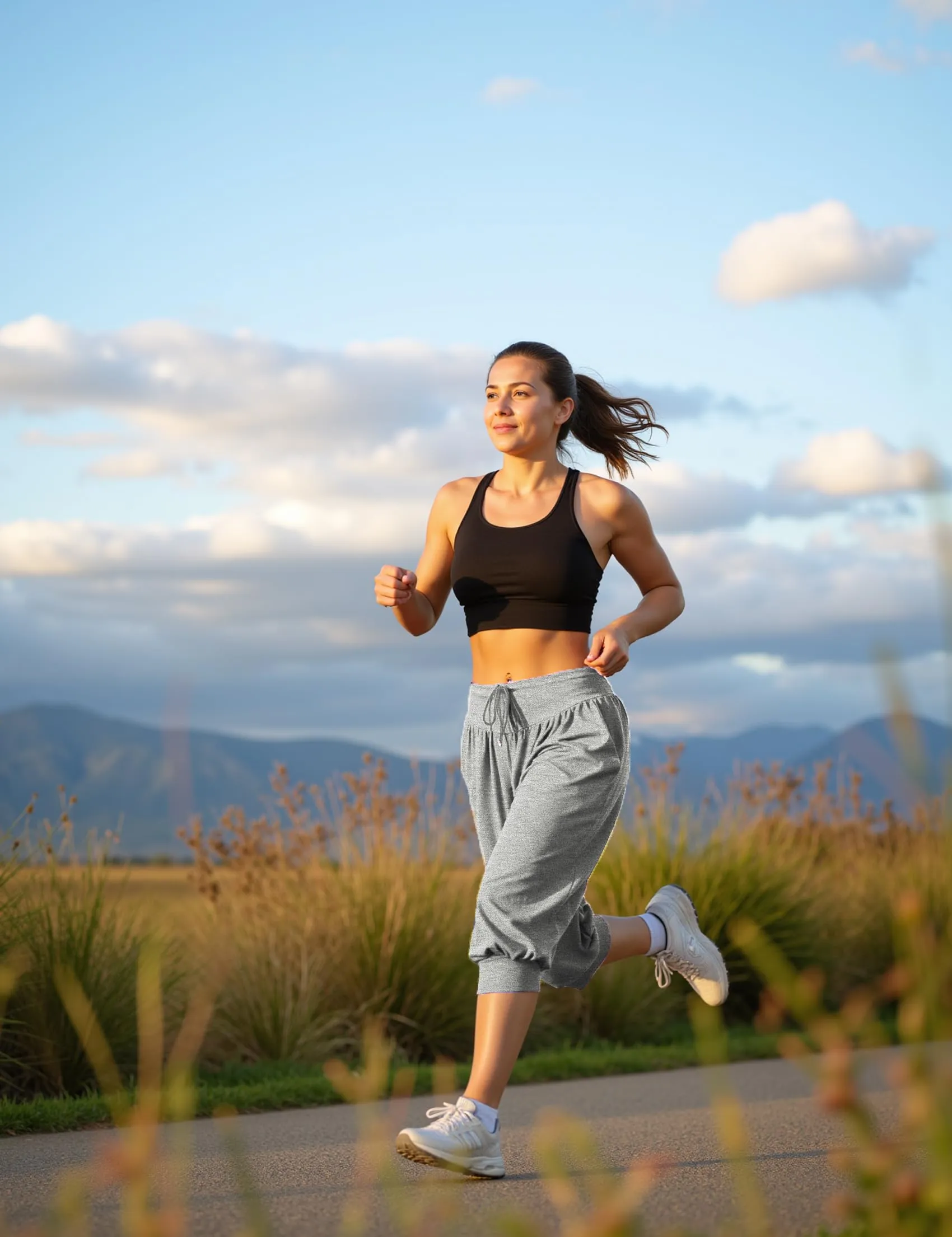 Terecey Pantaloni Yoga Donna in Modale Vita Alta Fitness Relax - immagine 4