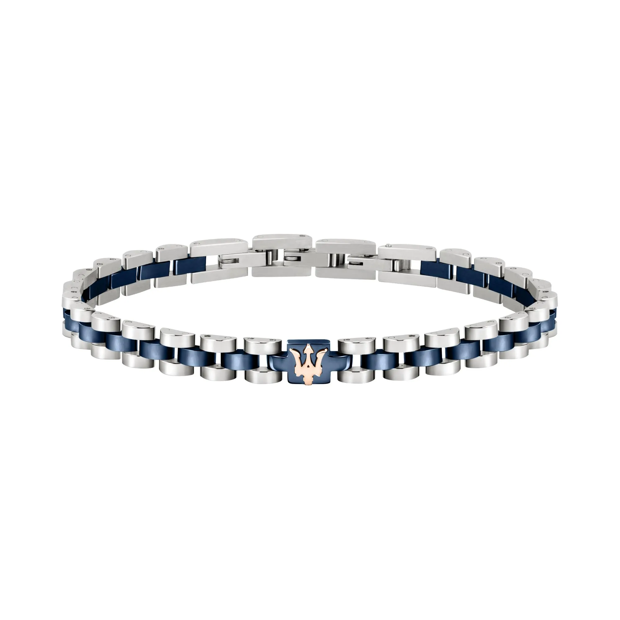 Maserati Jewels Bracciale Uomo in Acciaio PVD, 21 cm - JM320AST10 - immagine 1