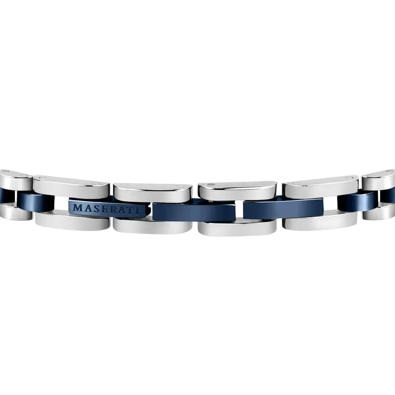 Maserati Jewels Bracciale Uomo in Acciaio PVD, 21 cm - JM320AST10 - immagine 3