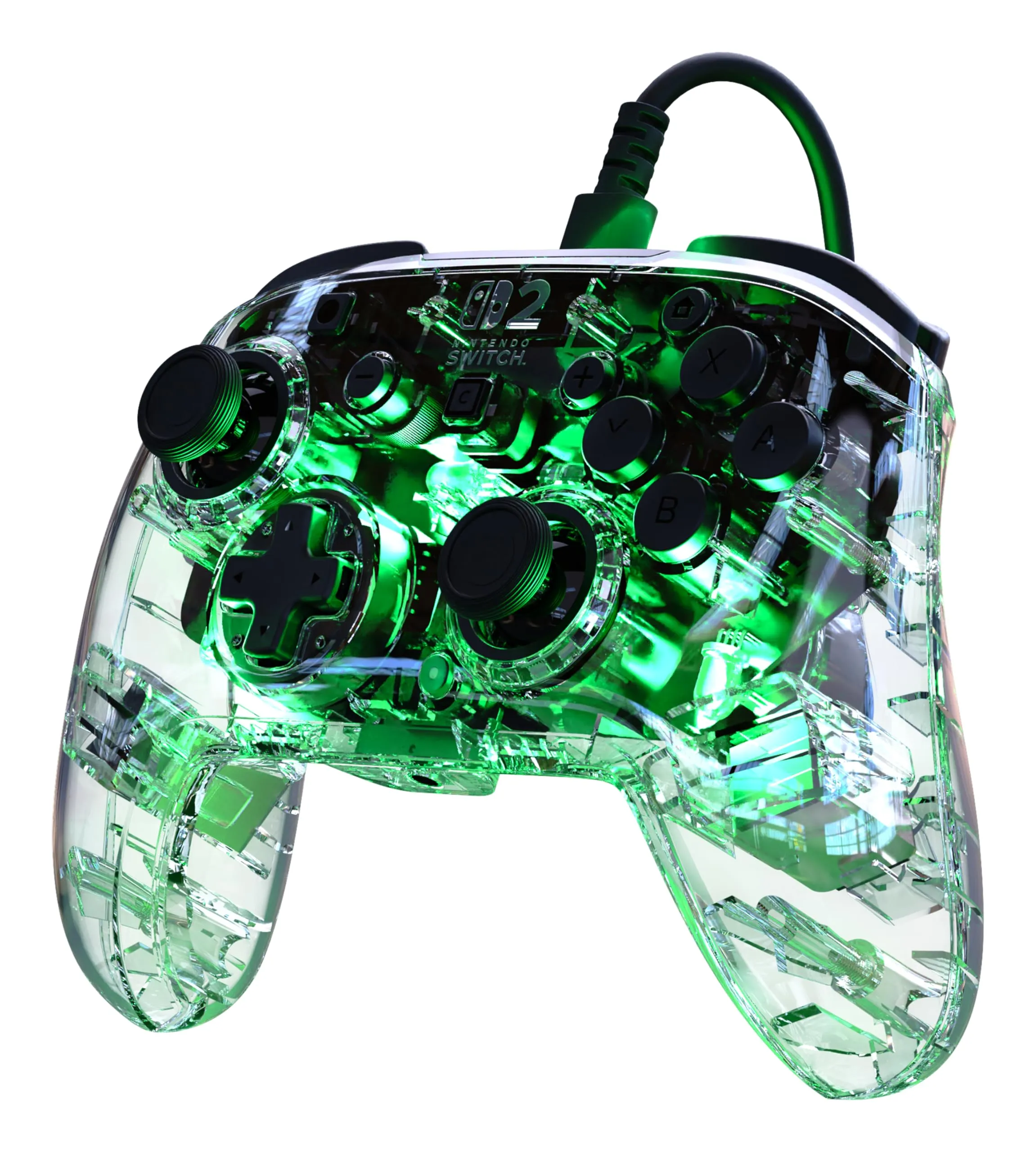 Turtle Beach Afterglow Chiaro Controller Gaming RGB Cablato per Nintendo Switch 2 - immagine 7