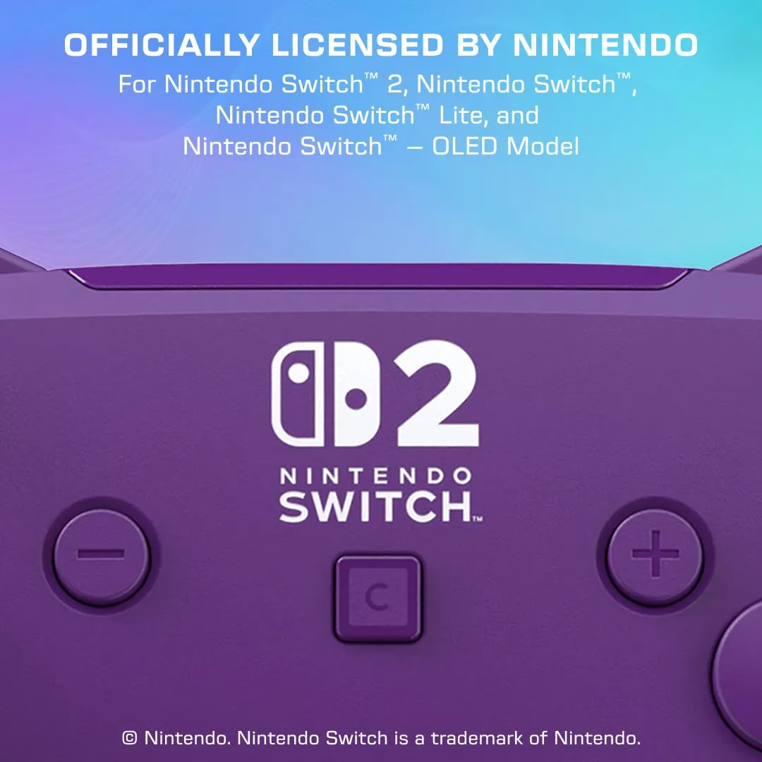 Turtle Beach Afterglow Wireless Gaming Controller RGB - Viola for Nintendo Switch - immagine 2