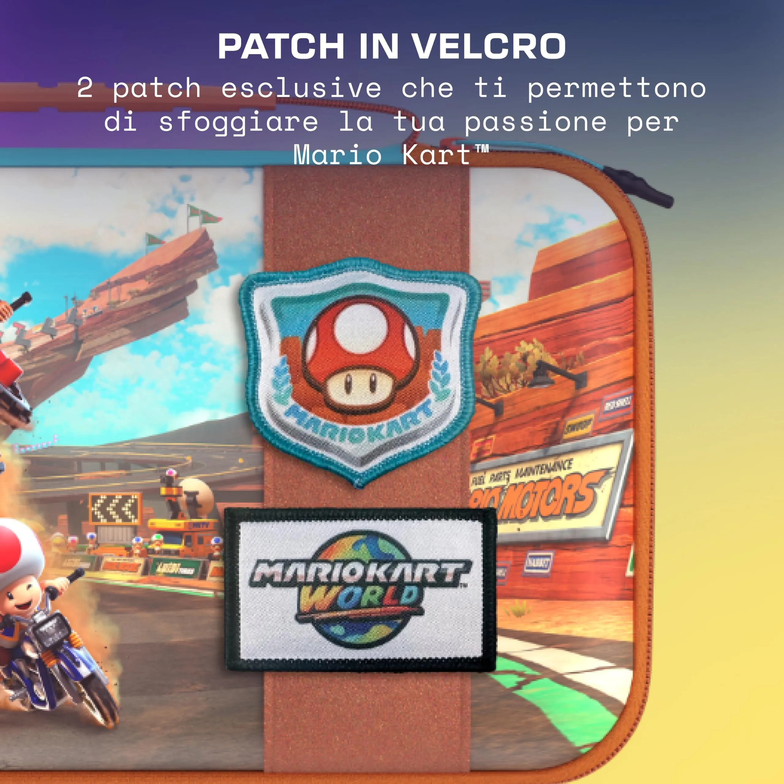 Turtle Beach PlayTrek Custodia rigida per Nintendo Switch 2 - Mario Kart World Grand Prix - immagine 9
