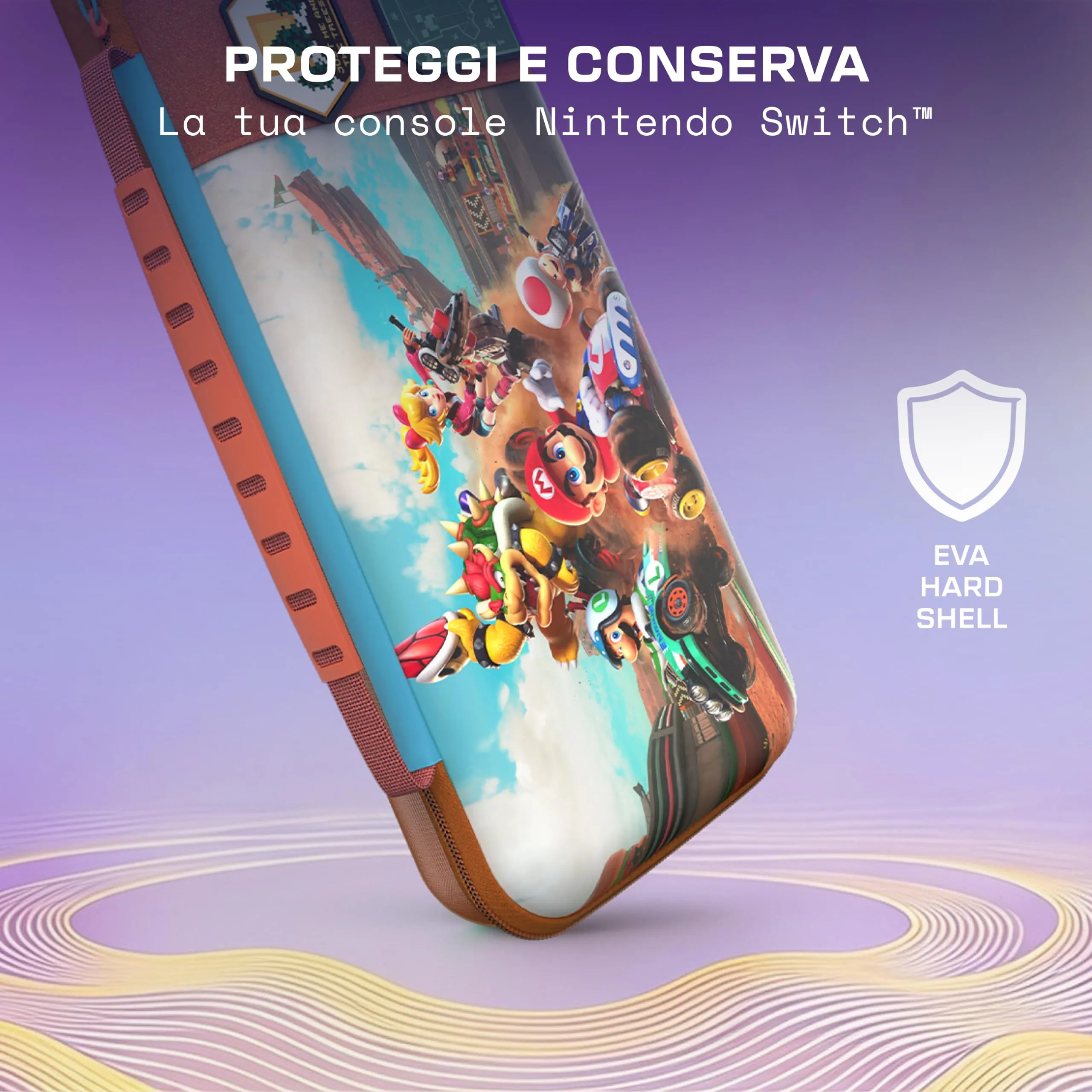 Turtle Beach PlayTrek Custodia rigida per Nintendo Switch 2 - Mario Kart World Grand Prix - immagine 10