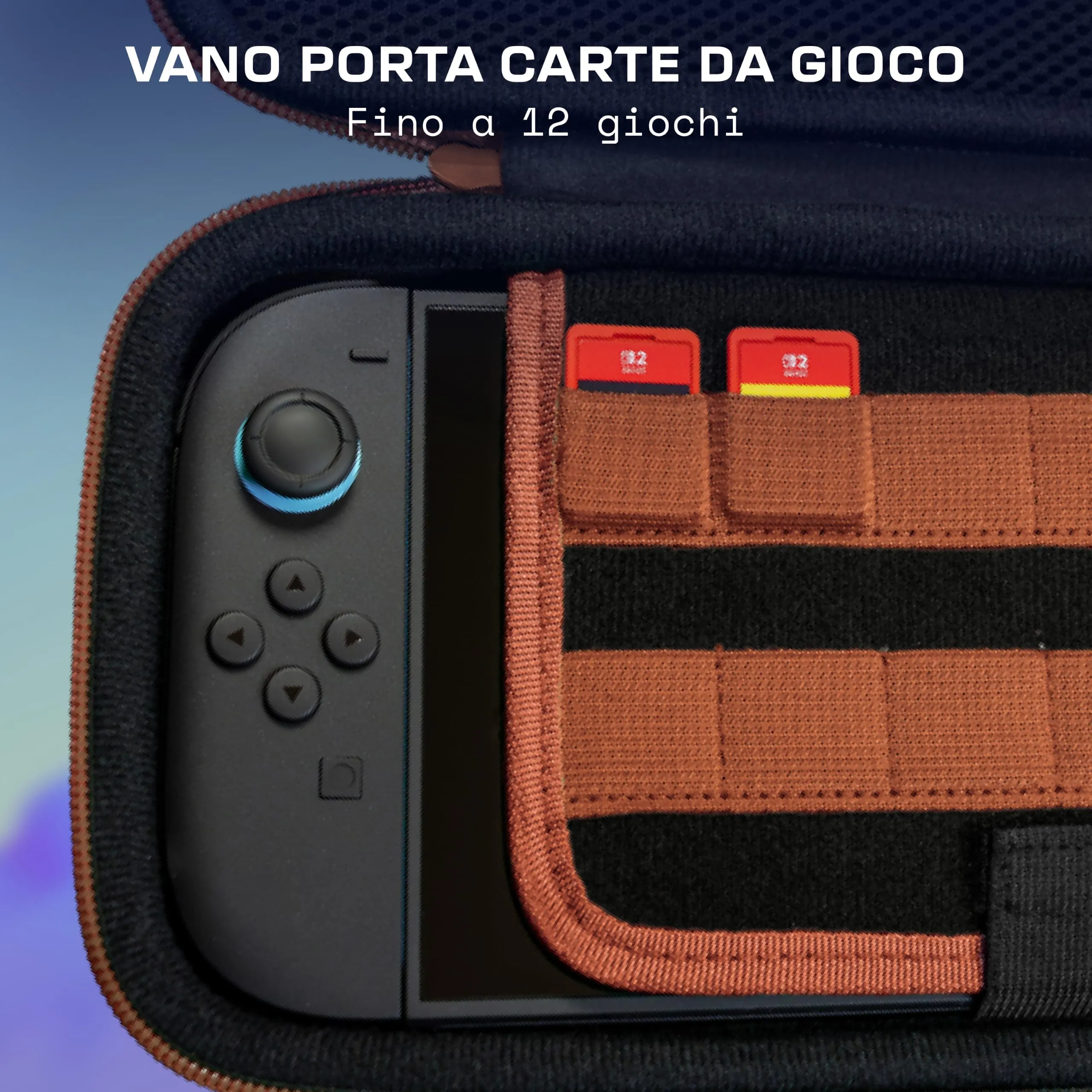 Turtle Beach PlayTrek Custodia rigida per Nintendo Switch 2 - Mario Kart World Grand Prix - immagine 13