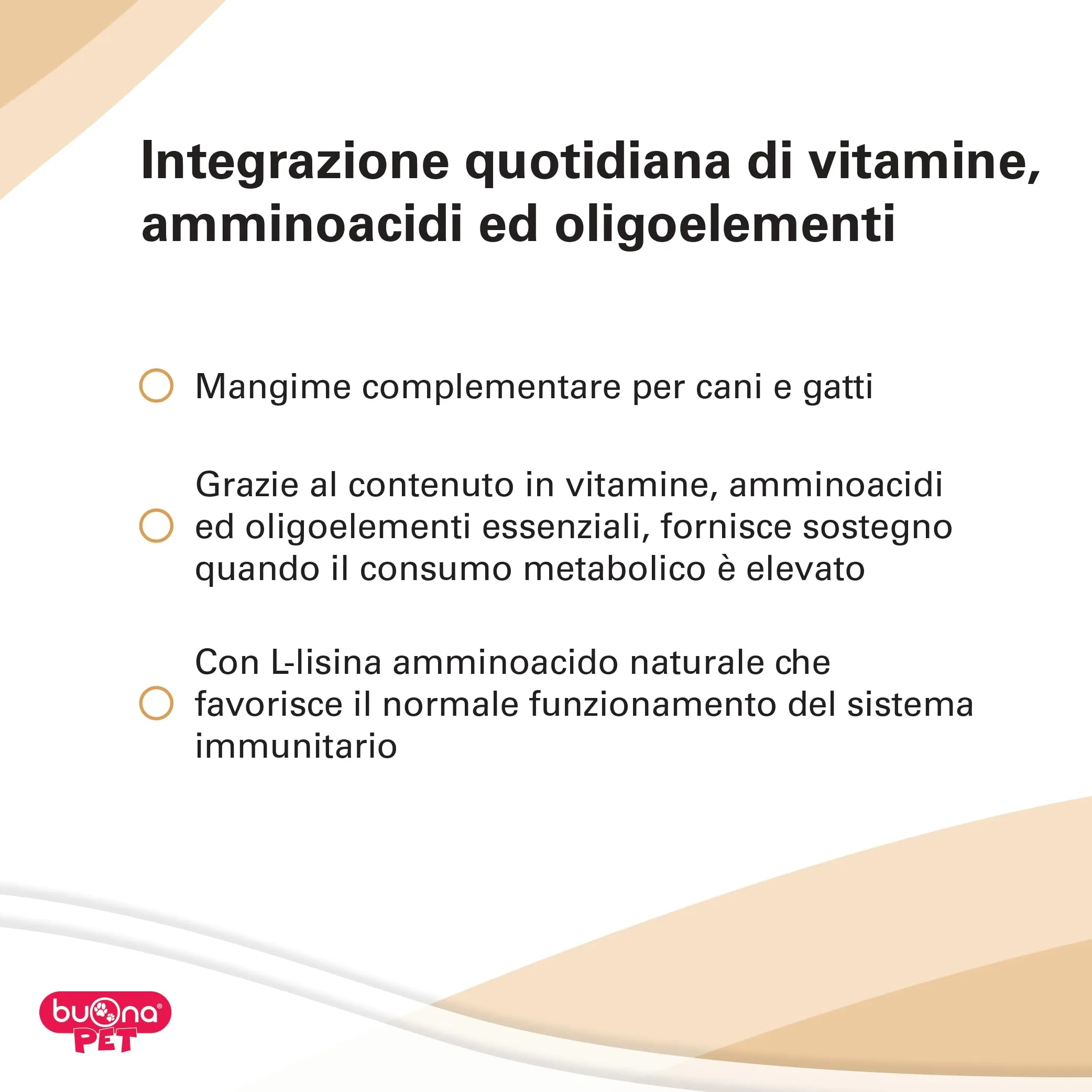 Buona Pet Dinamina Mangime Complementare per Cane e Gatto, 60g con Siringa - immagine 2