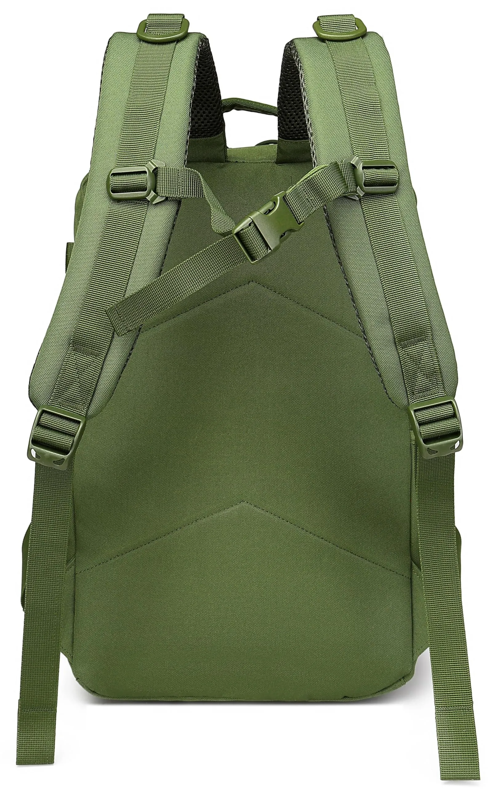 Wotony Zaino Tattico Militare Impermeabile con Sistema MOLLE, 30L, Verde Militare - immagine 3