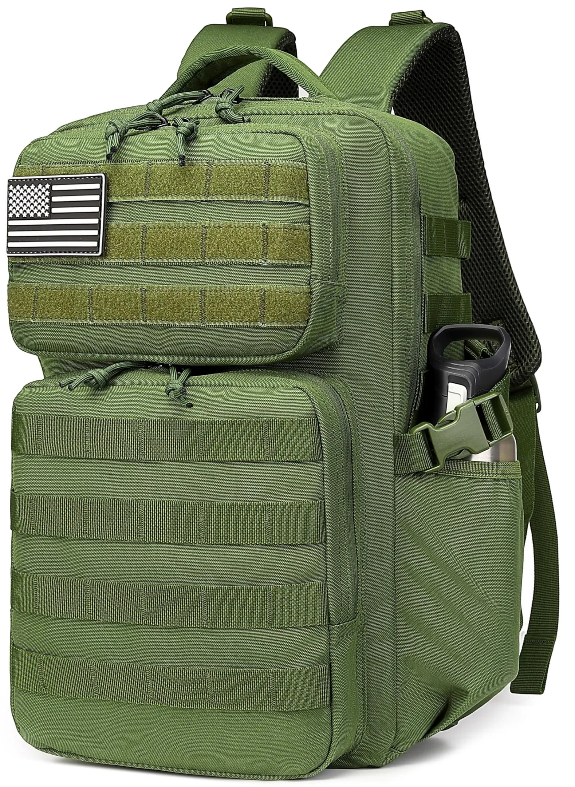 Wotony Zaino Tattico Militare Impermeabile, 3-Day Assault Pack con Sistema Molle, 25L - immagine 1
