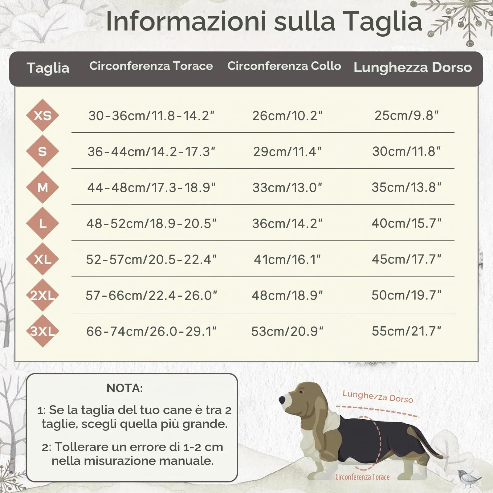 Hjumarayan Maglione Natale per Cani, Maglia Boho Elasticizzata Grigio M - immagine 2