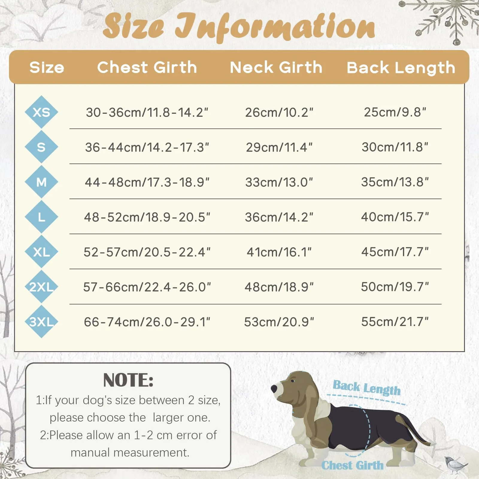 Hjumarayan Maglione in tricot bohémien per cani, XL, Beige - immagine 2