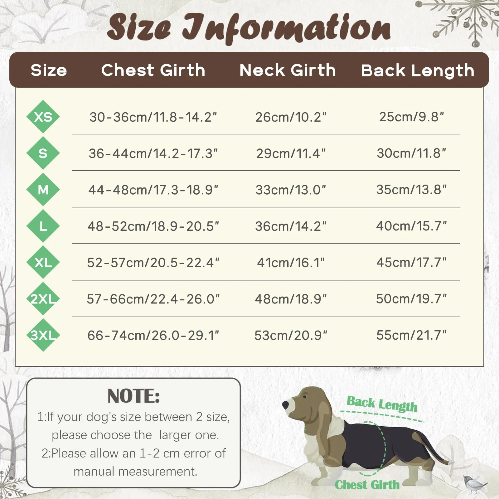 Hjumarayan Maglione per cani stile bohémien, caldo e morbido con apertura per imbracatura - immagine 2