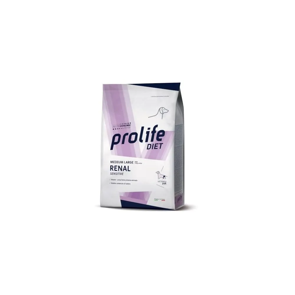 Prolife Diet Dog Renal Sensitive Medium Large, 8kg - immagine 1