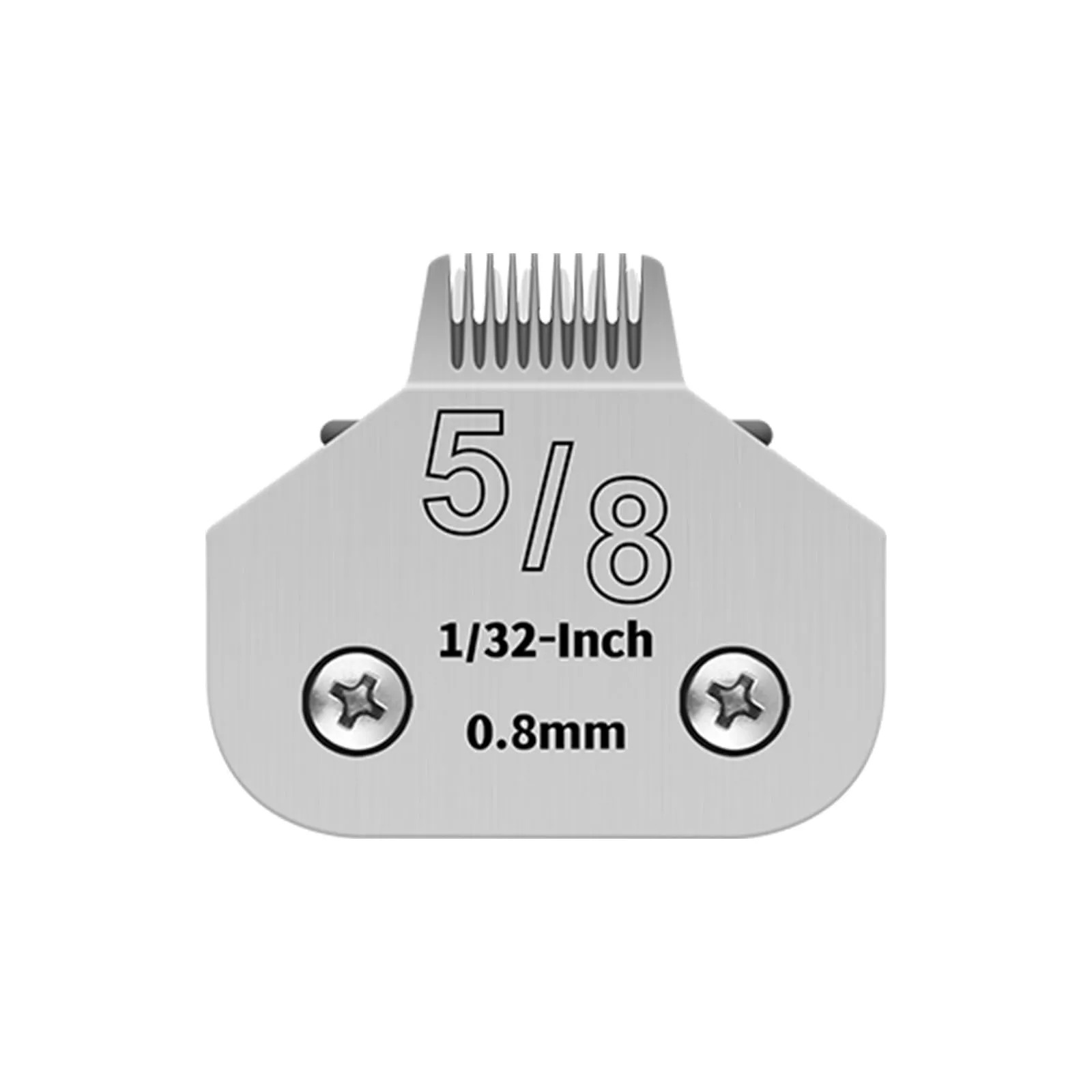 YAZIYIR Lame in acciaio inossidabile 5/8 (0,8 mm) compatibili con Andis, Oster A5, Heiniger, Moser e Wahl KM10 - immagine 1