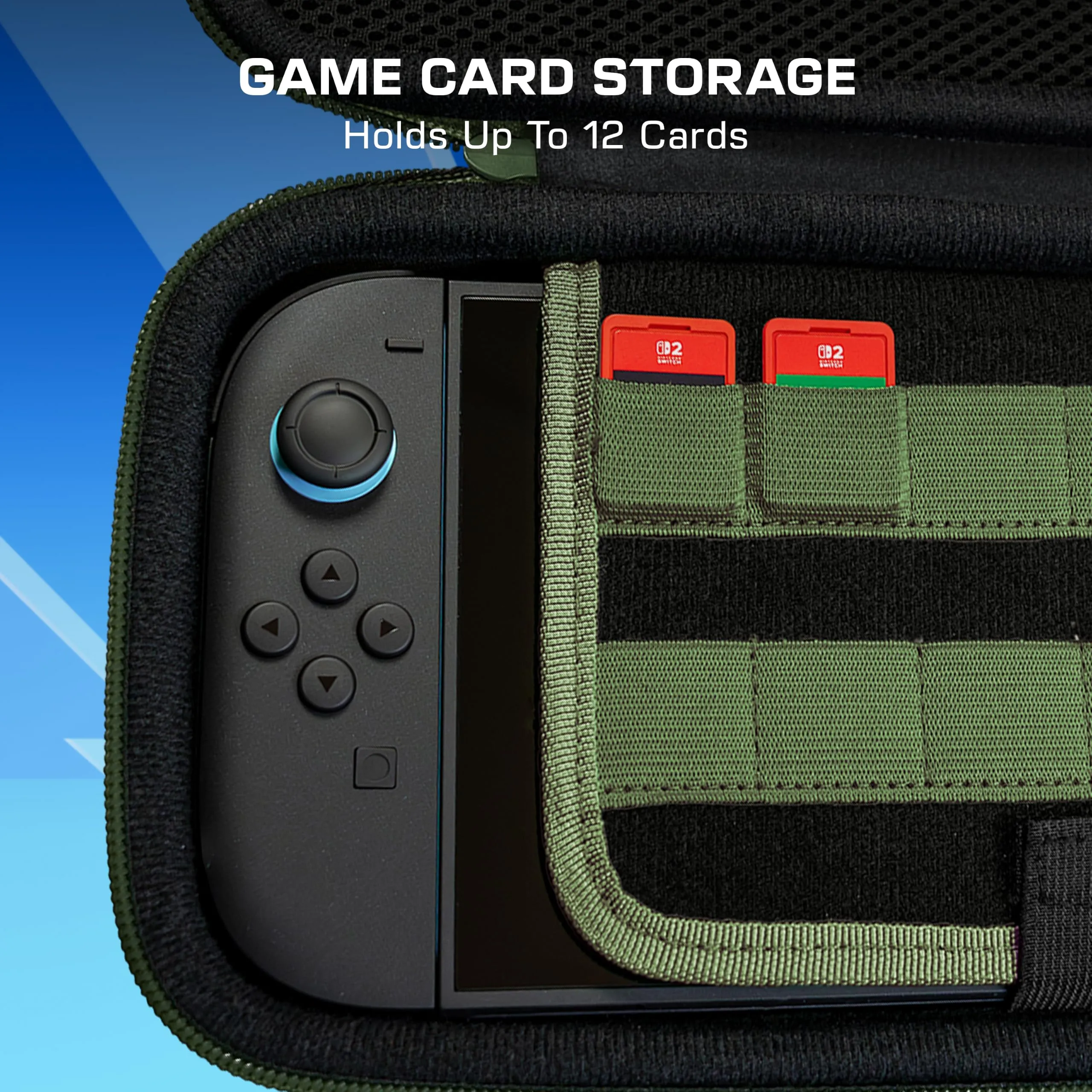 Turtle Beach PlayTrek Custodia da viaggio Minecraft Great Outdoors per Nintendo Switch 2 - immagine 9