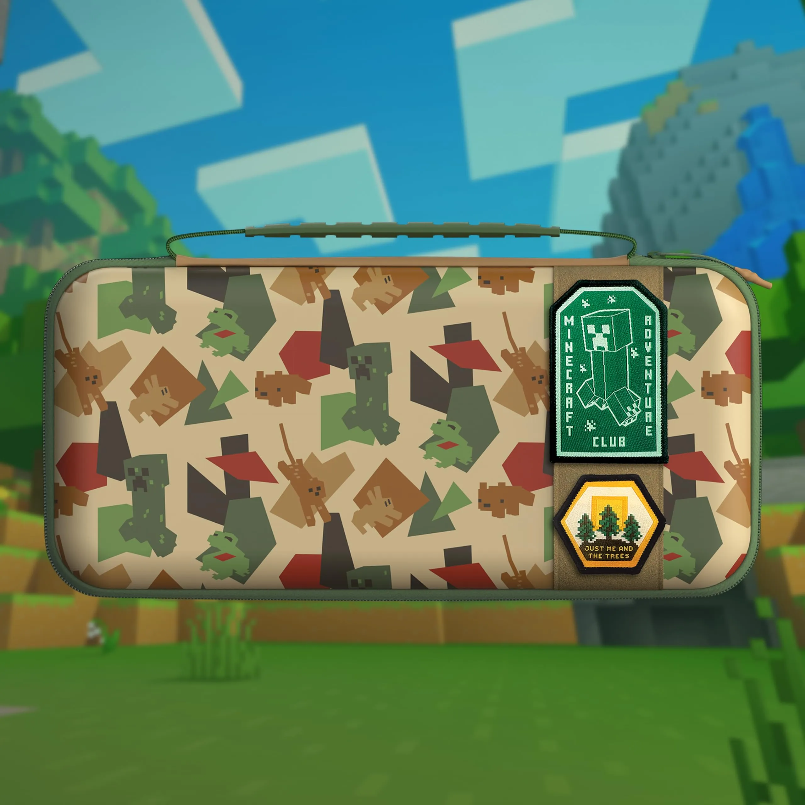 Turtle Beach PlayTrek Custodia da viaggio Minecraft Great Outdoors per Nintendo Switch 2 - immagine 11