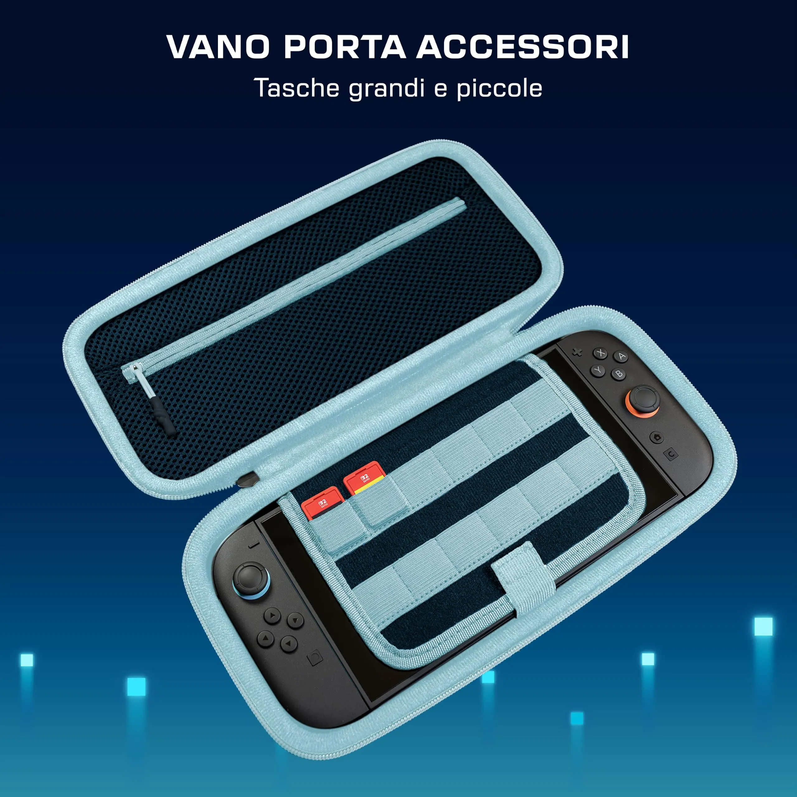 Turtle Beach PlayTrek Custodia da viaggio per Nintendo Switch 2 Minecraft - immagine 10