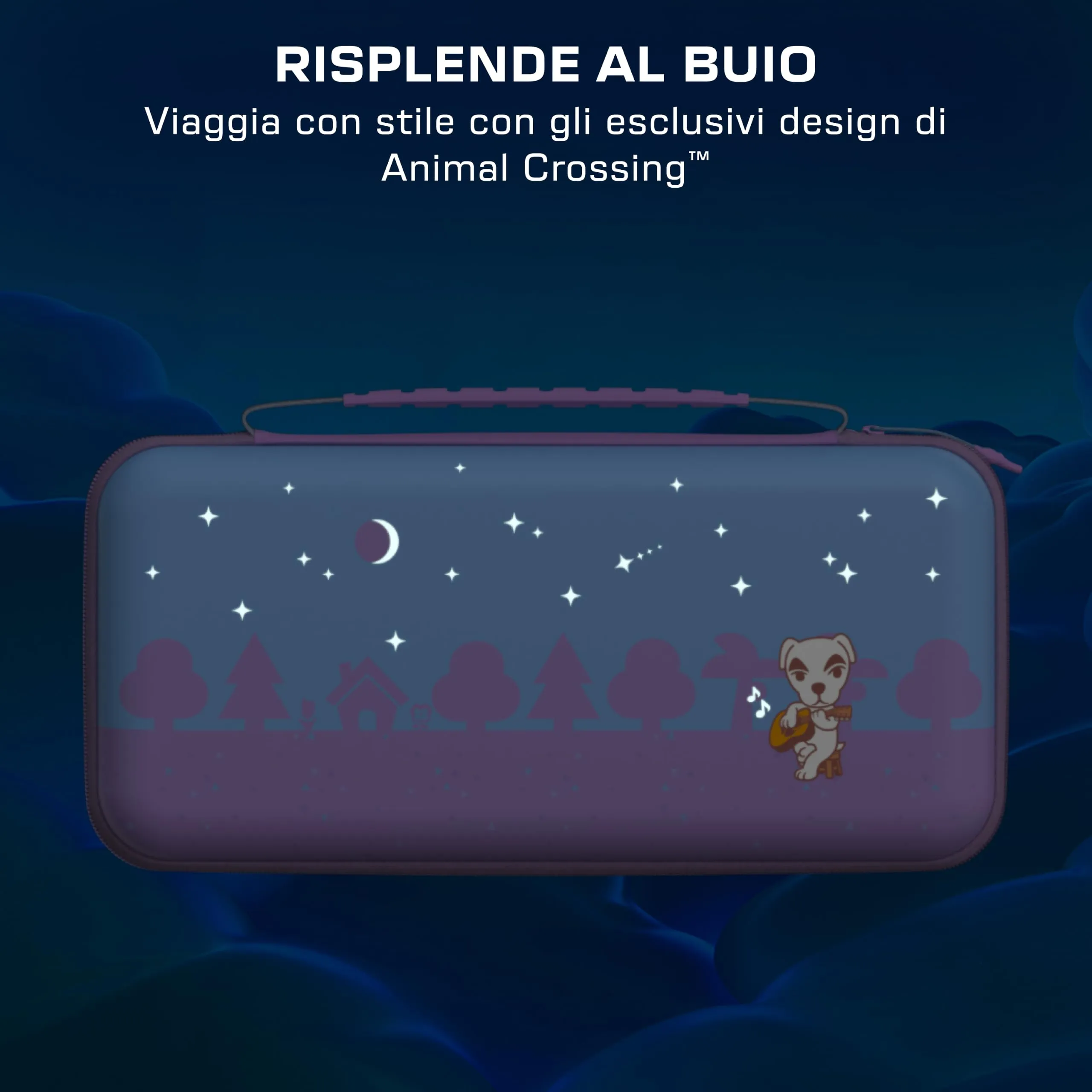Turtle Beach PlayTrek Custodia da viaggio per Nintendo Switch 2 - Animal Crossing K.K. Slider - immagine 7