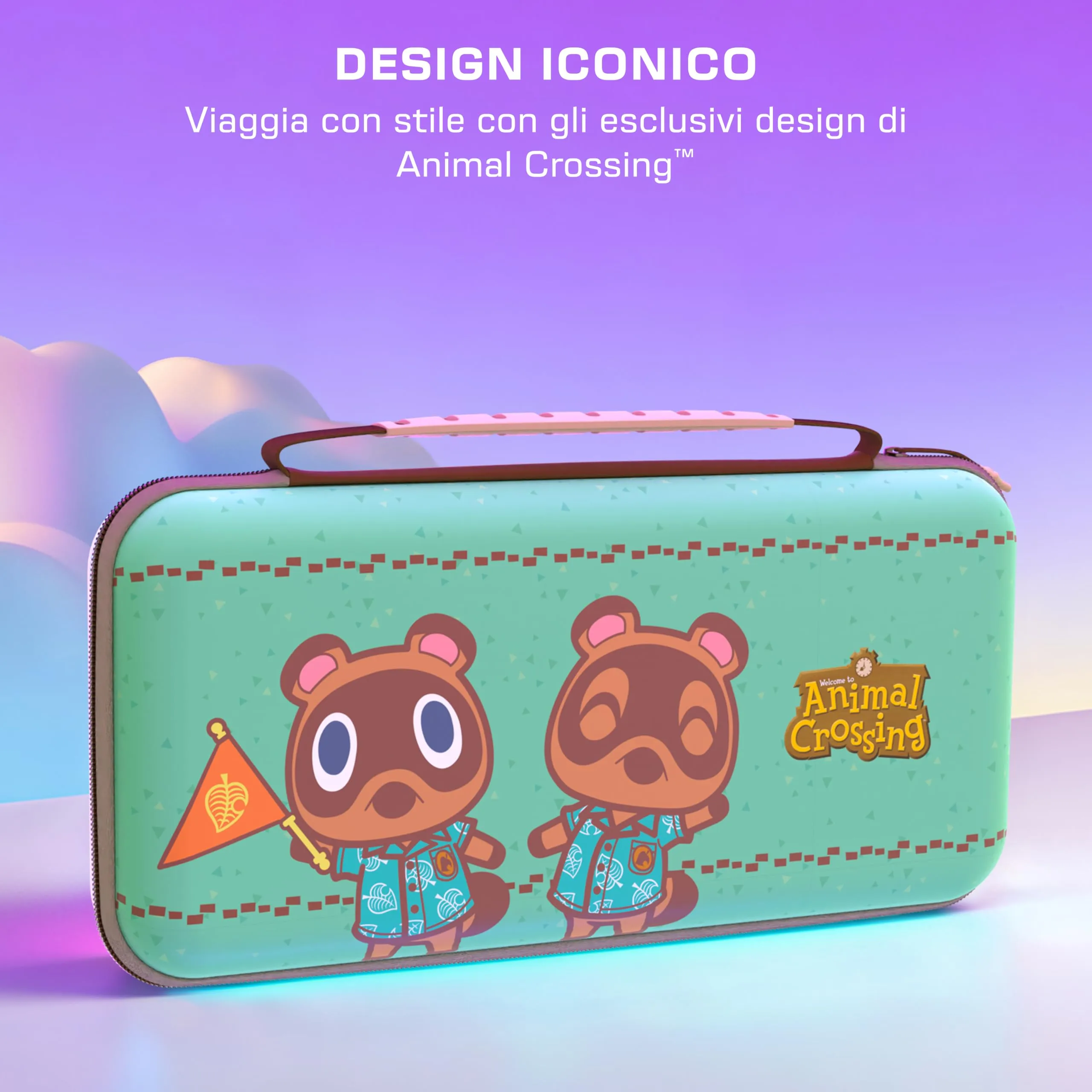 Turtle Beach PlayTrek Custodia da viaggio per Nintendo Switch 2 - Animal Crossing Timmy & Tommy - immagine 6